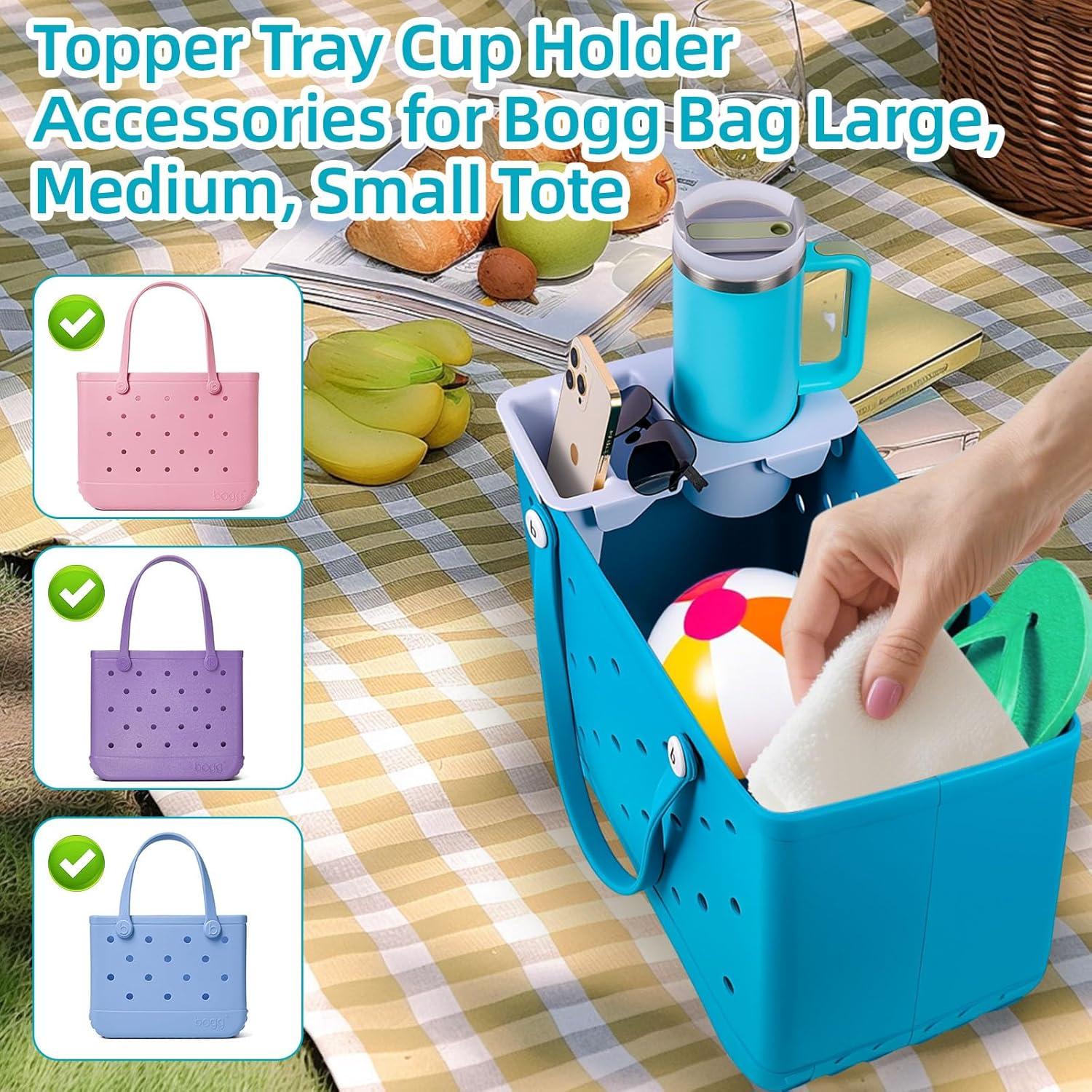 Bandeja Superior Onslowe para Bogg Bag - Blanco Semi-Abierto