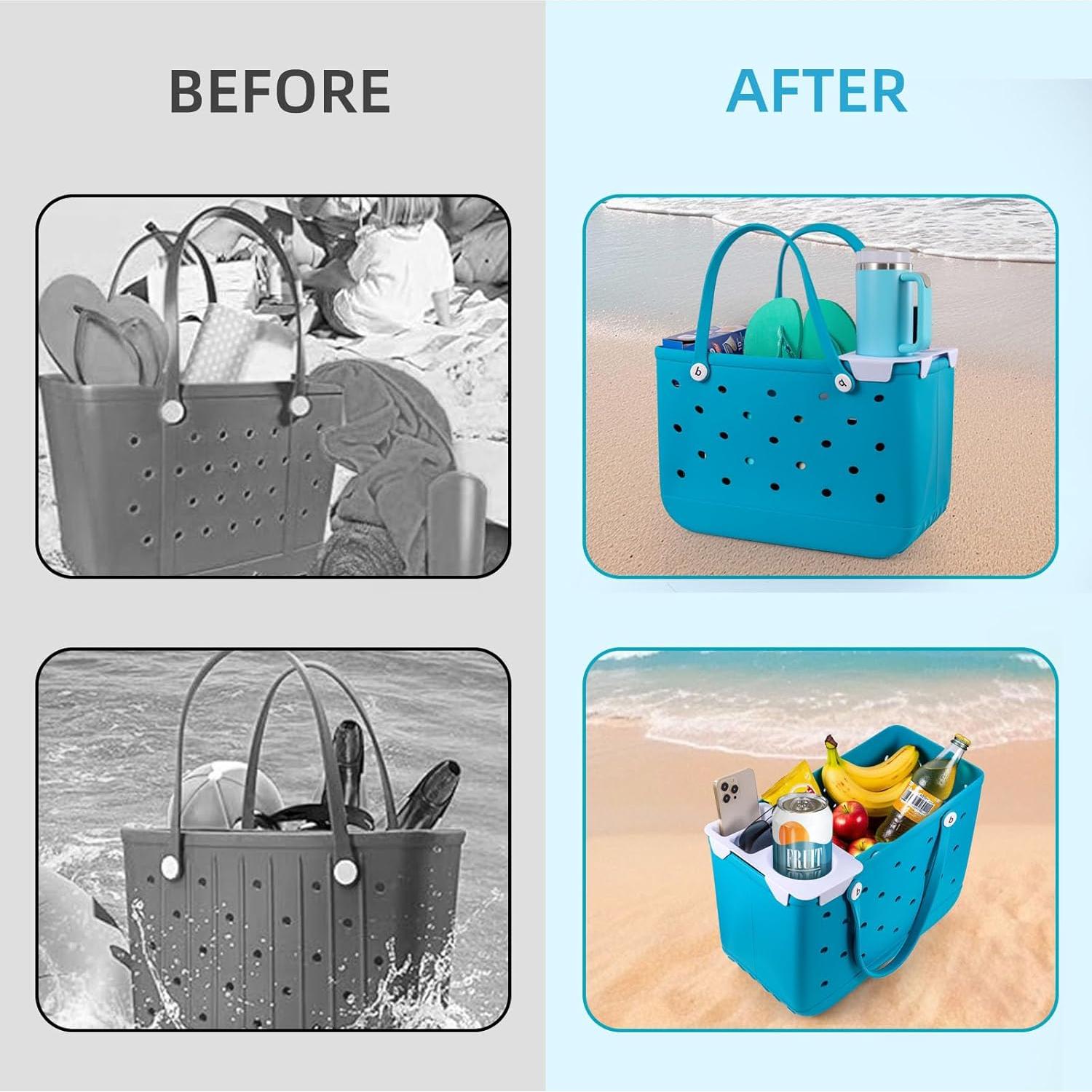 Bandeja Superior Onslowe para Bogg Bag - Blanco Semi-Abierto