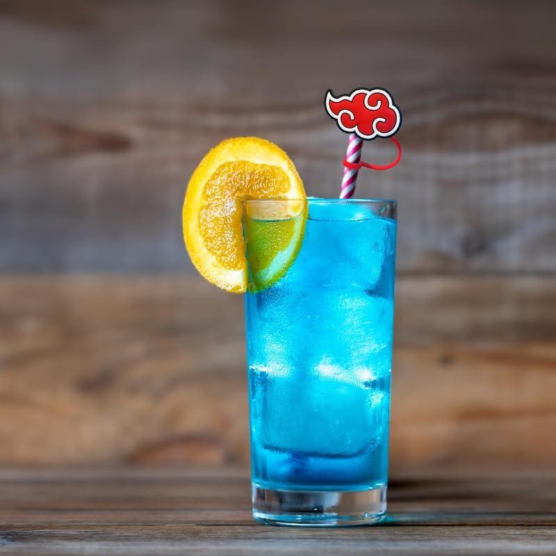 Juego de 10 Cubiertas de Silicona para Pajitas de Anime - Reutilizables 6-8mm