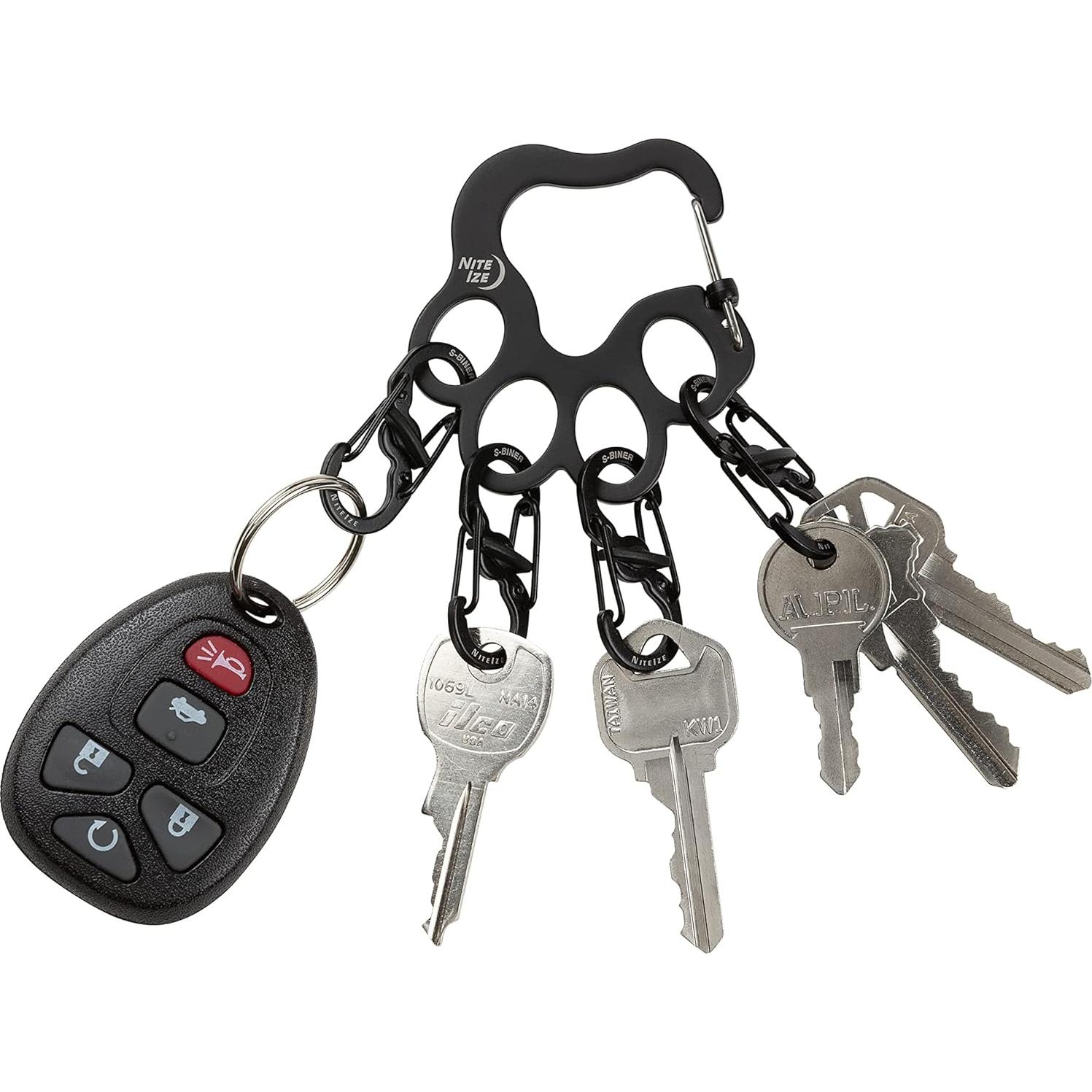 Organizador de Llaves Nite Ize Pawprint con Mosquetón