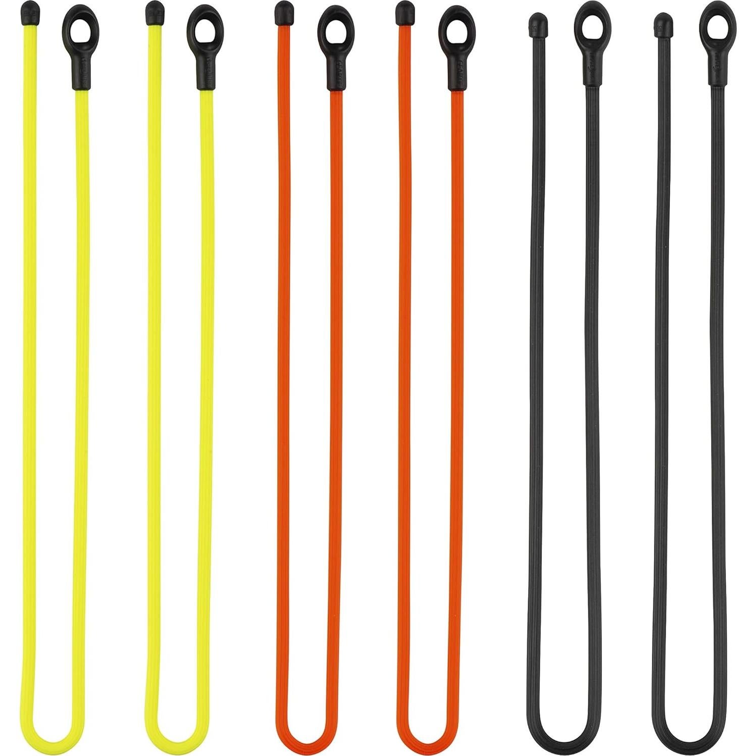 NITEIZE Gear Tie Loop & Twist 457x6.1cm Amarillo 2P