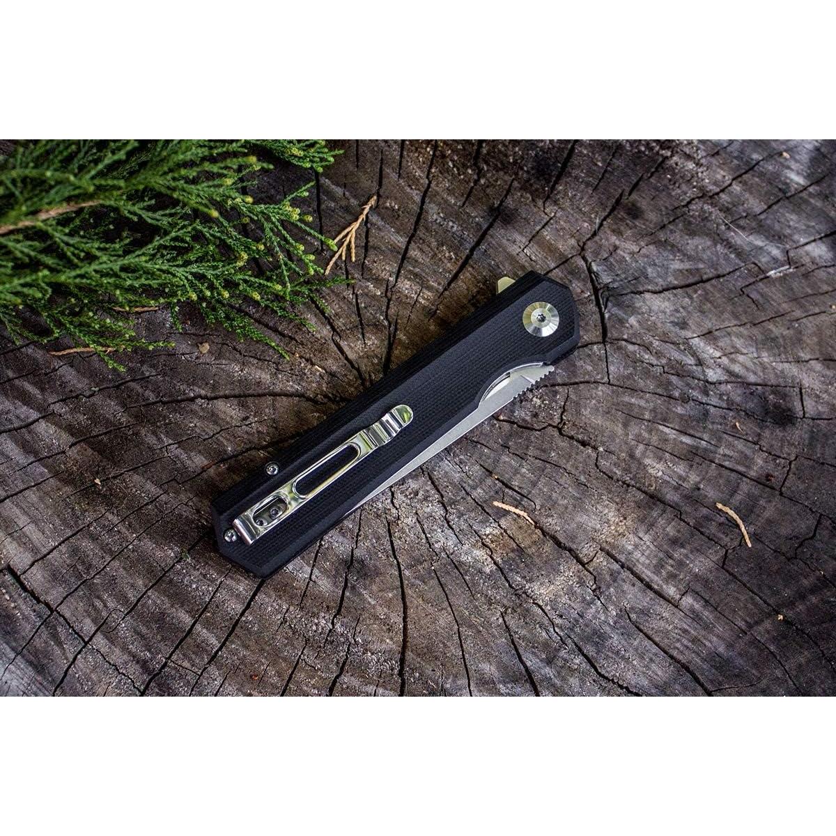 Cuchillo Plegable Firebird FH11-BK Acero D2 Mango G10 20.5cm