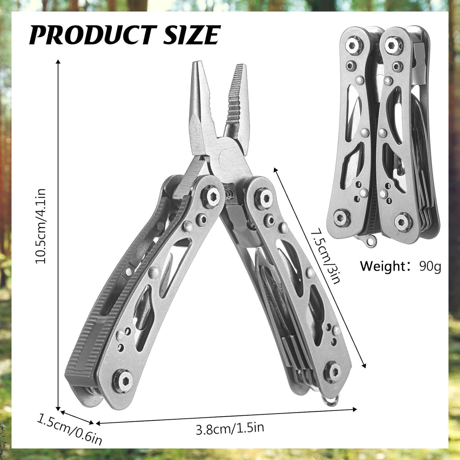 Multiherramienta Compacta Lasnten 6 Piezas Acero Inoxidable