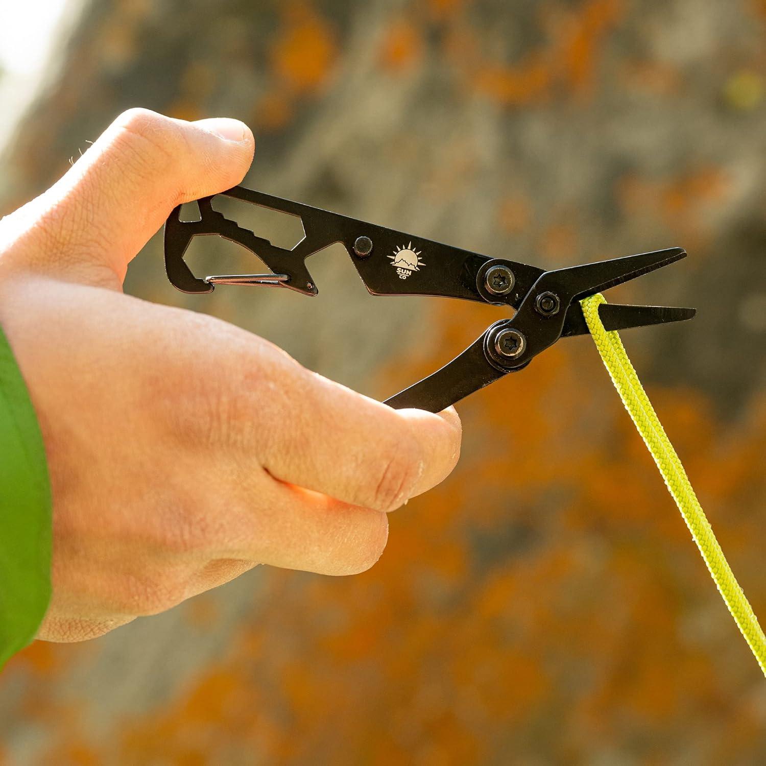 Tijeras Plegables Sun Company SwingShears - MultiHerramienta 8 Funciones