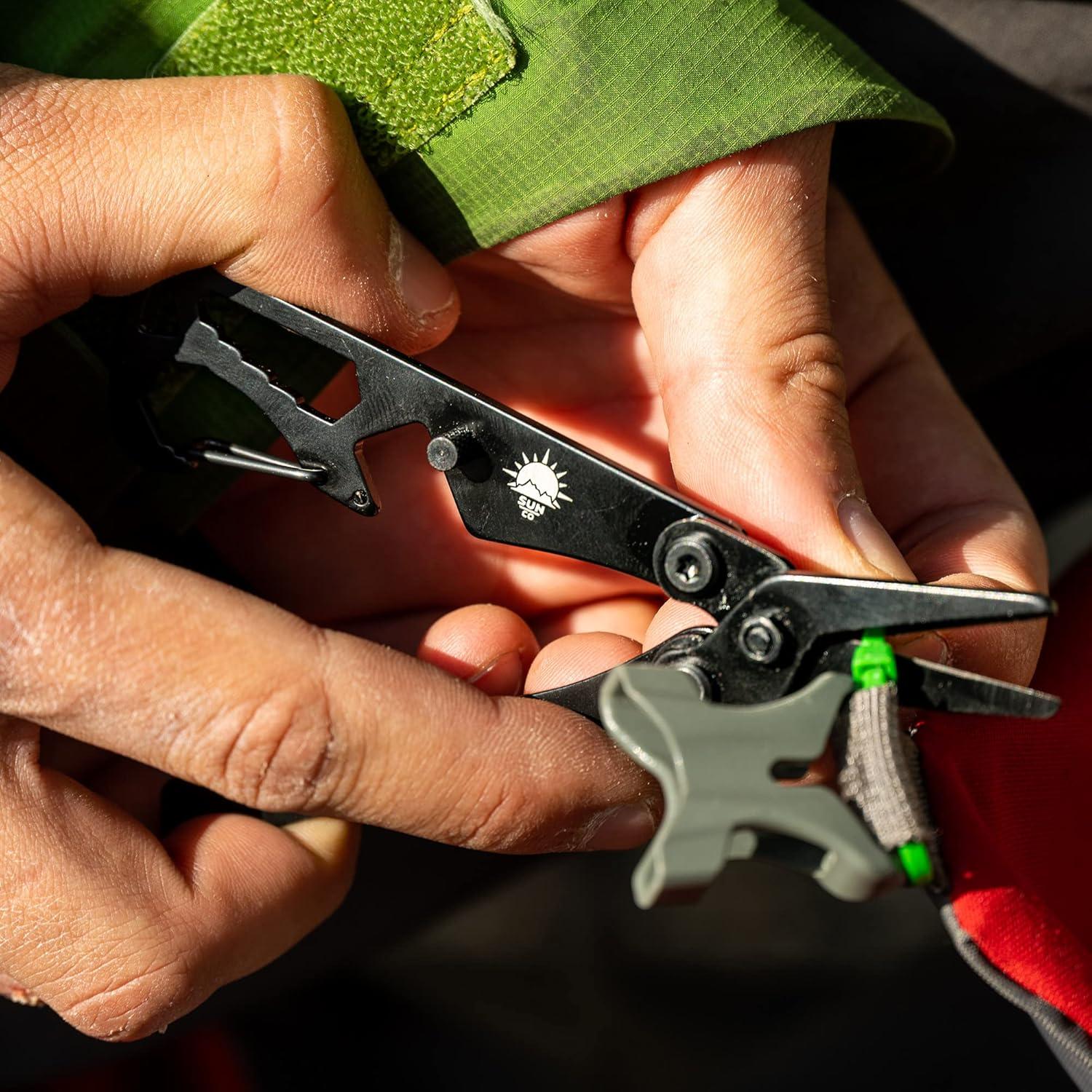 Tijeras Plegables Sun Company SwingShears - MultiHerramienta 8 Funciones