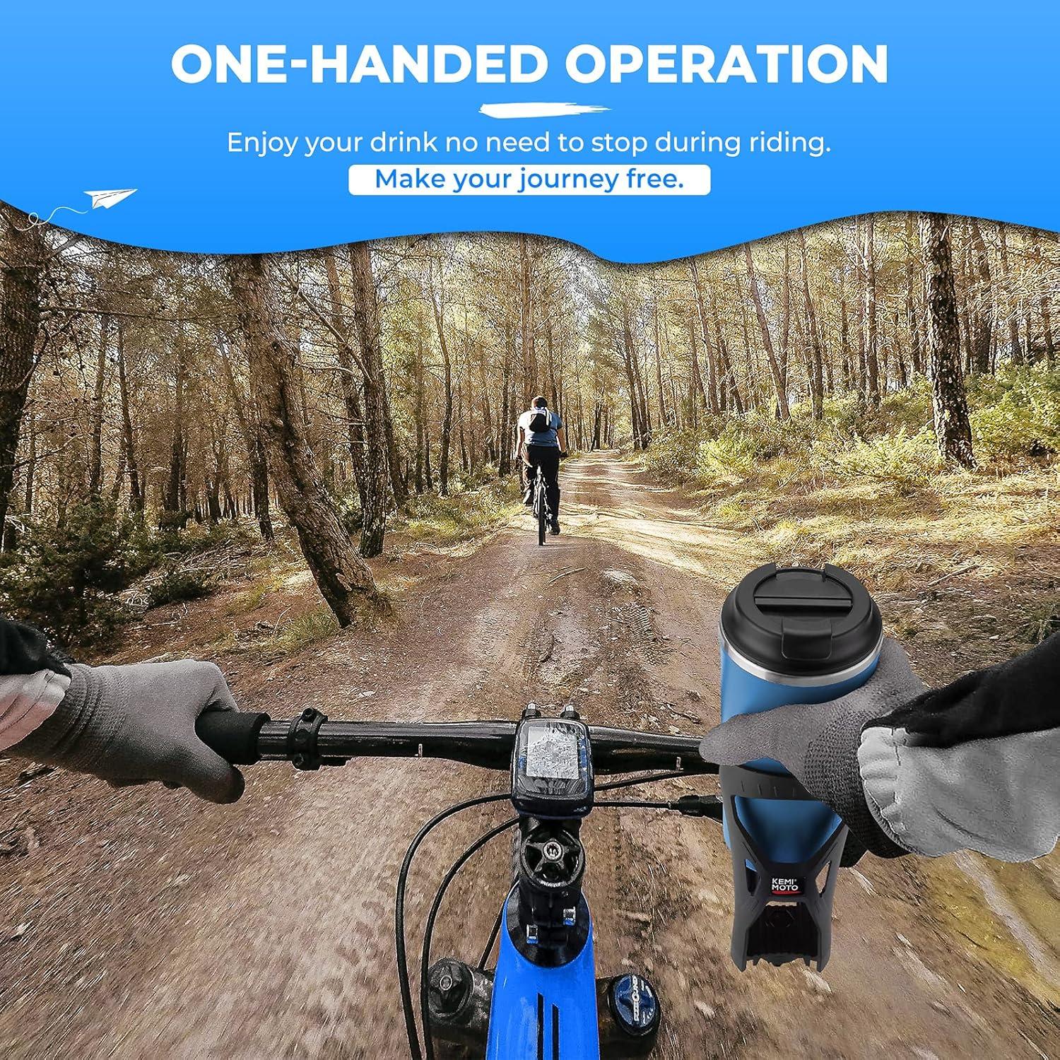 Soporte para Taza KEMIMOTO Universal para Motocicleta 360°