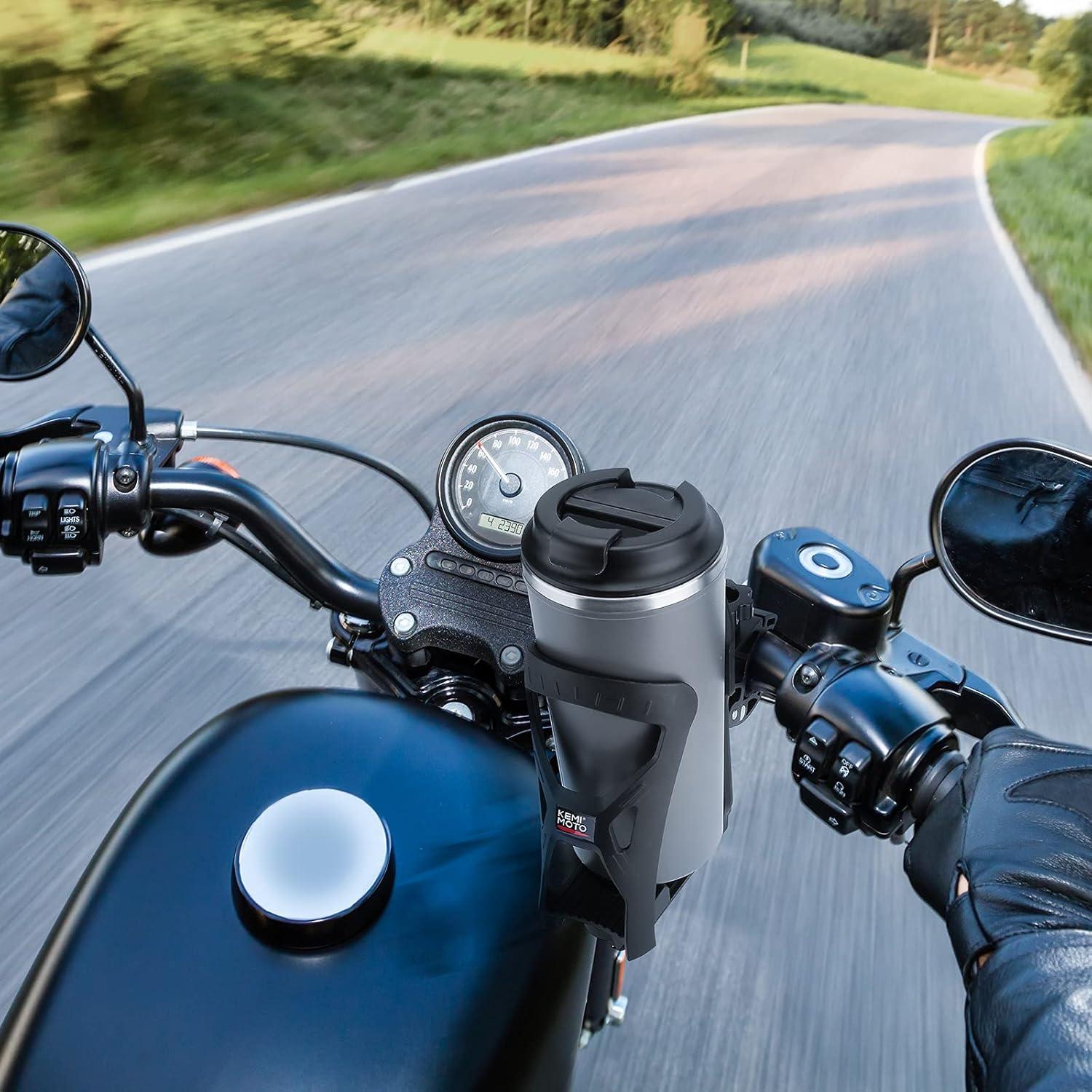 Soporte para Taza KEMIMOTO Universal para Motocicleta 360°