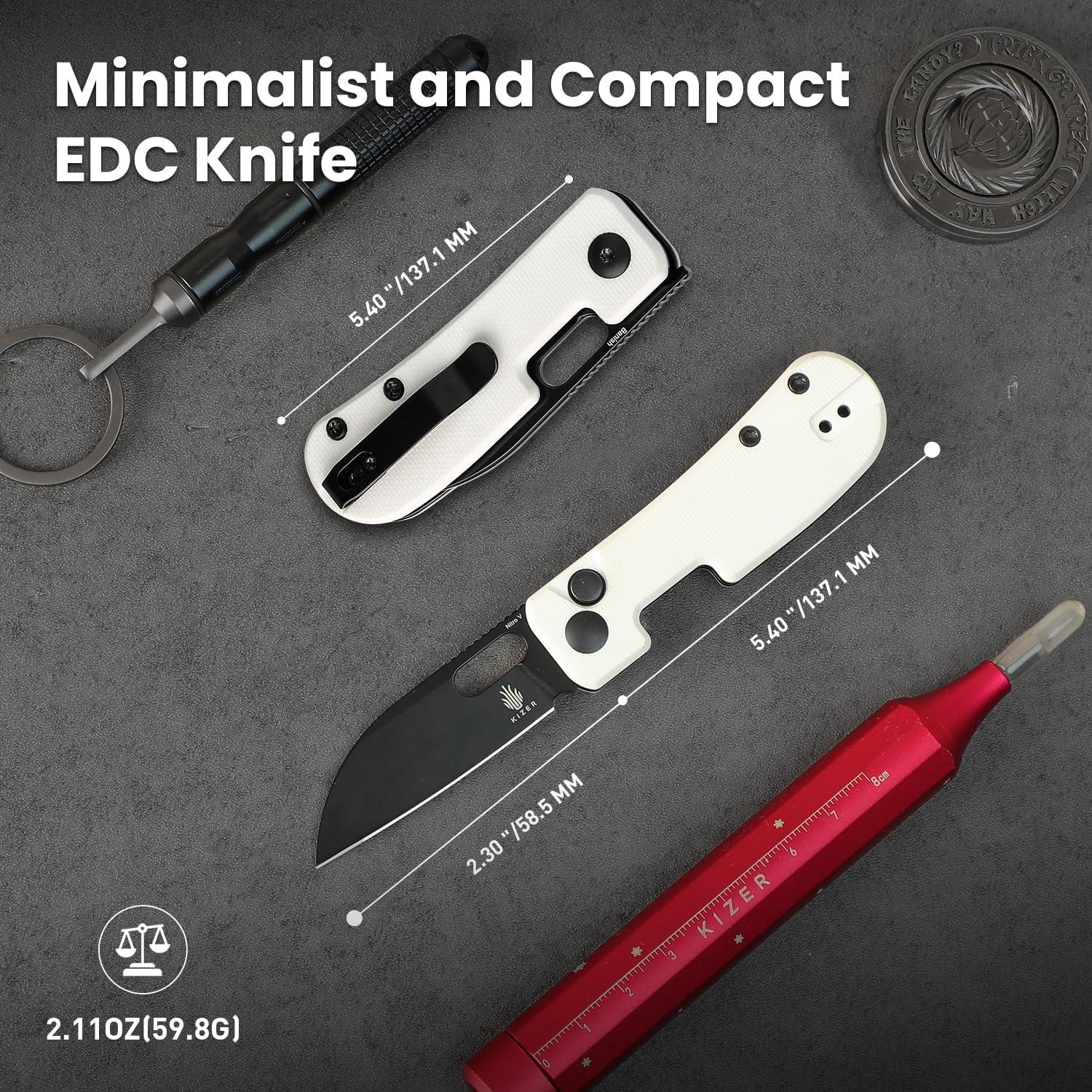 Cuchillo Plegable Kizer Banish EDC 58.5 mm Acero Nitro-V