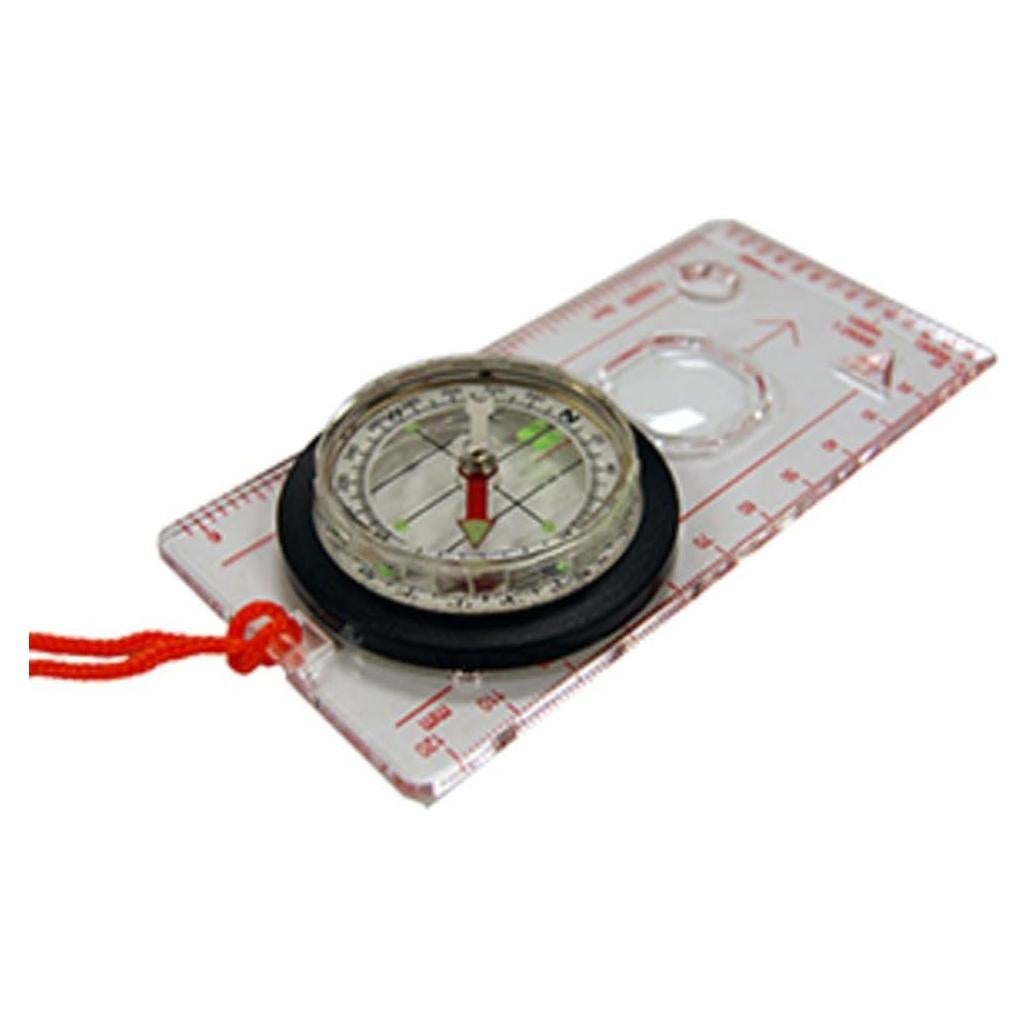 Brújula de Mapa UST Deluxe con Base Elevada y Bezel Giratorio