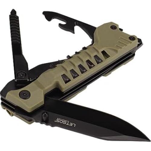 Cuchillo Multi Herramienta 22 en 1 LETGOS Gris Desierto