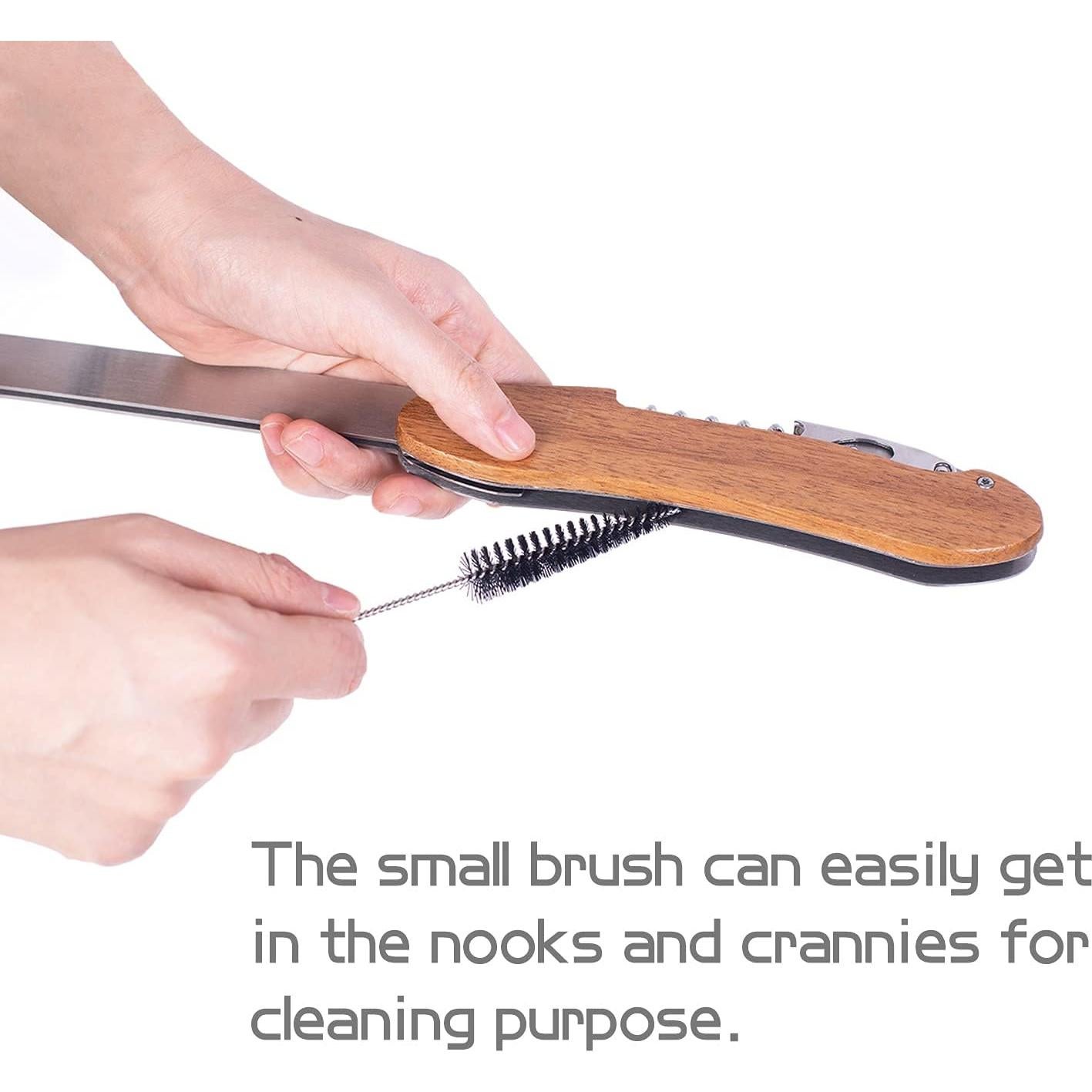 Herramienta Multi BBQ 5 en 1 Esie Houzie Plegable Acero Inoxidable