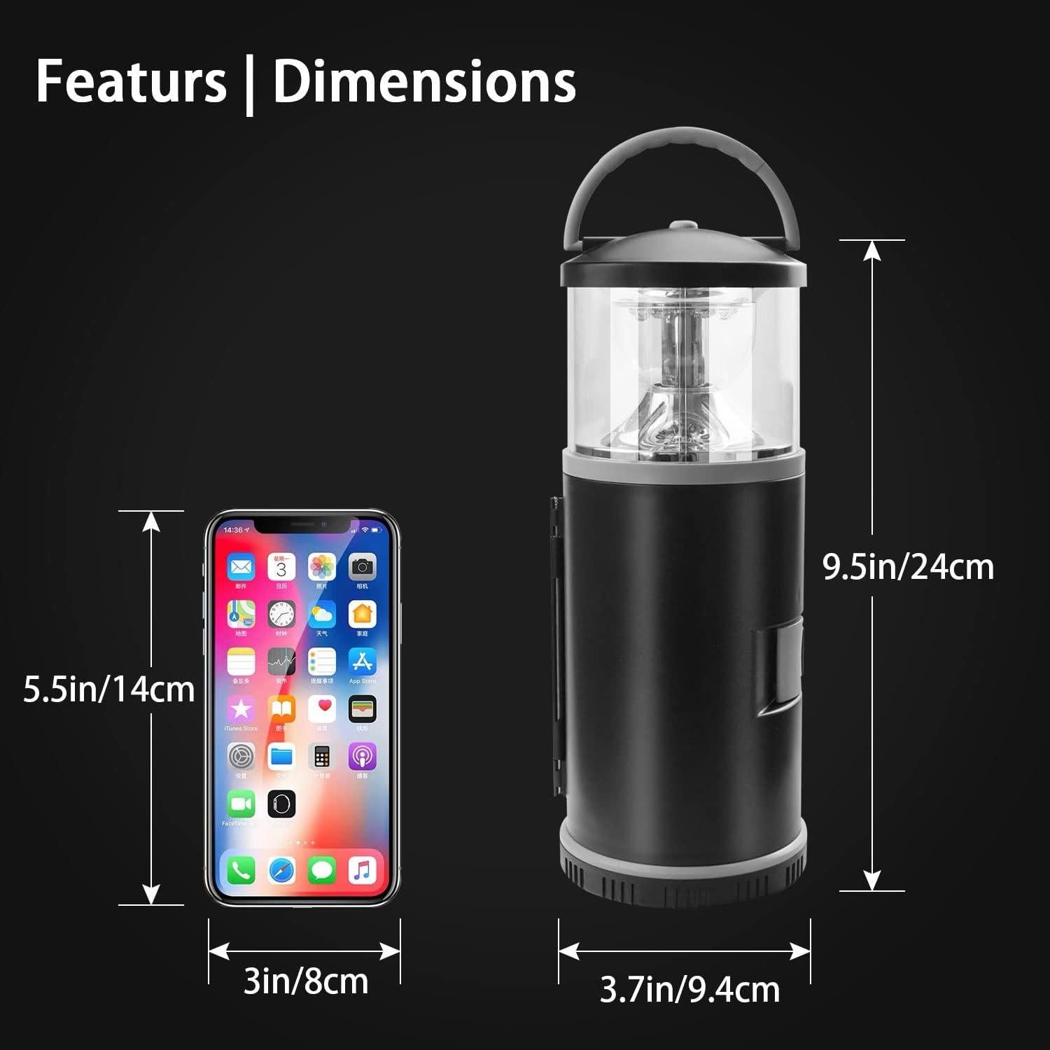 Linterna LED con Kit de Herramientas XuseiLan 2 en 1 Camping