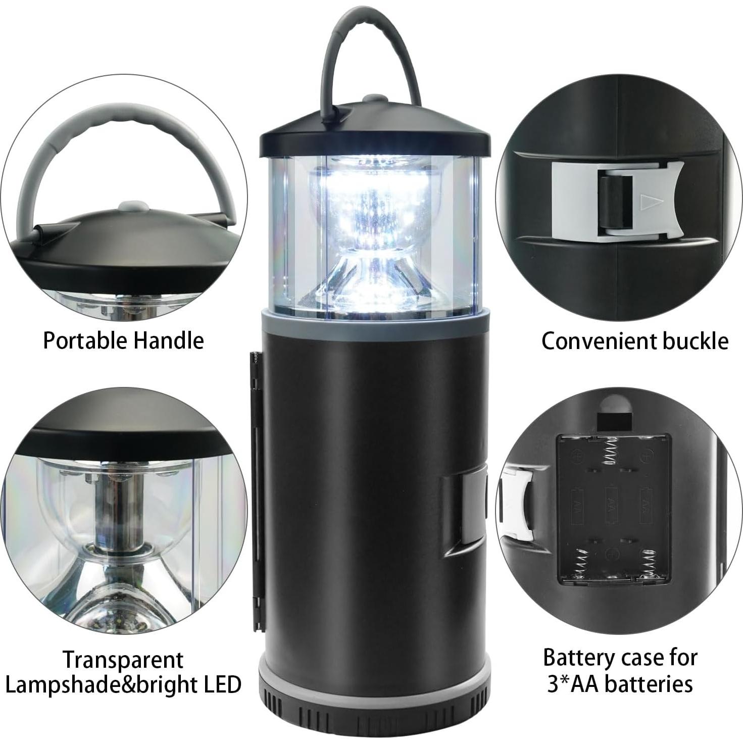 Linterna LED con Kit de Herramientas XuseiLan 2 en 1 Camping