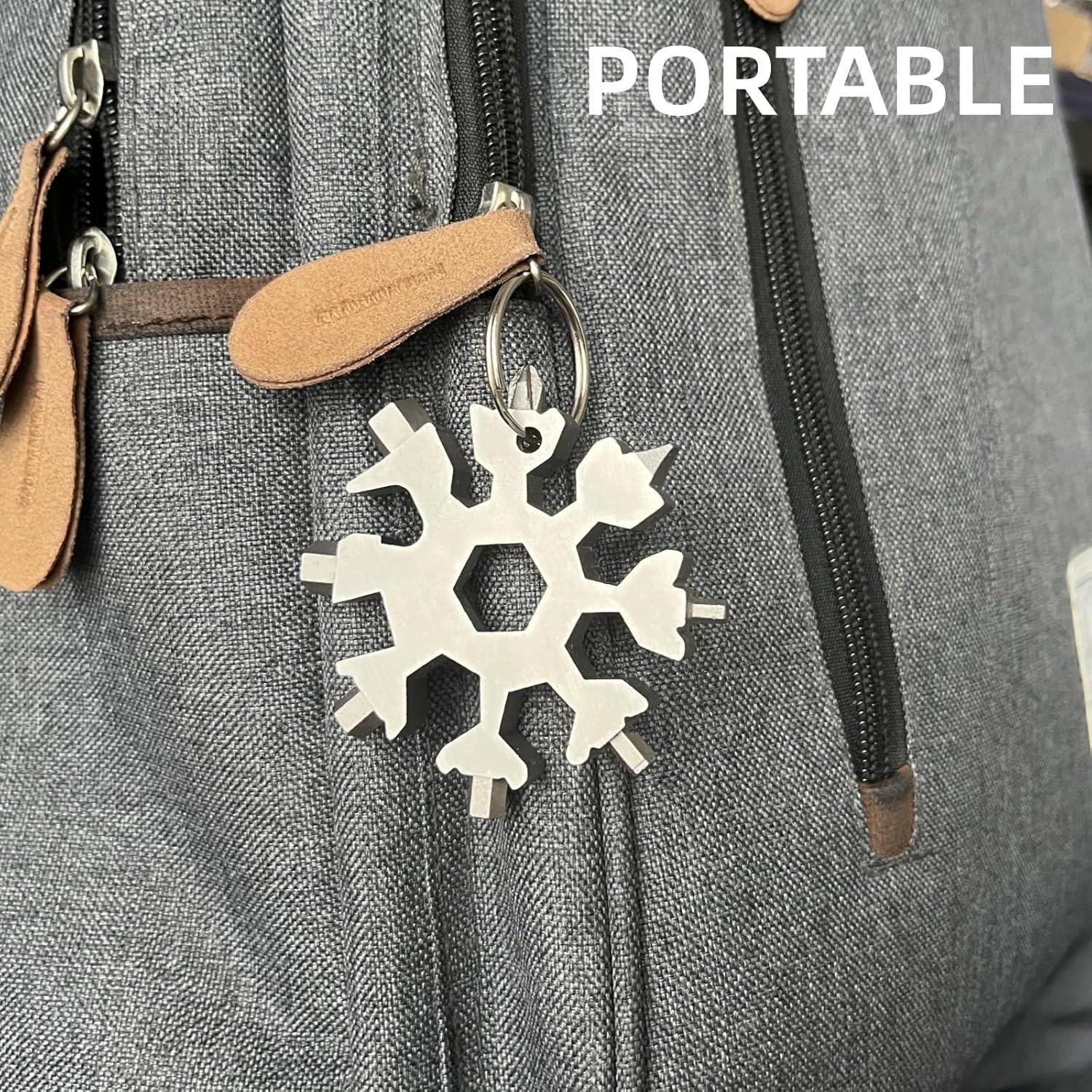 Herramienta Multiusos 18 en 1 FODARSAI Copo de Nieve