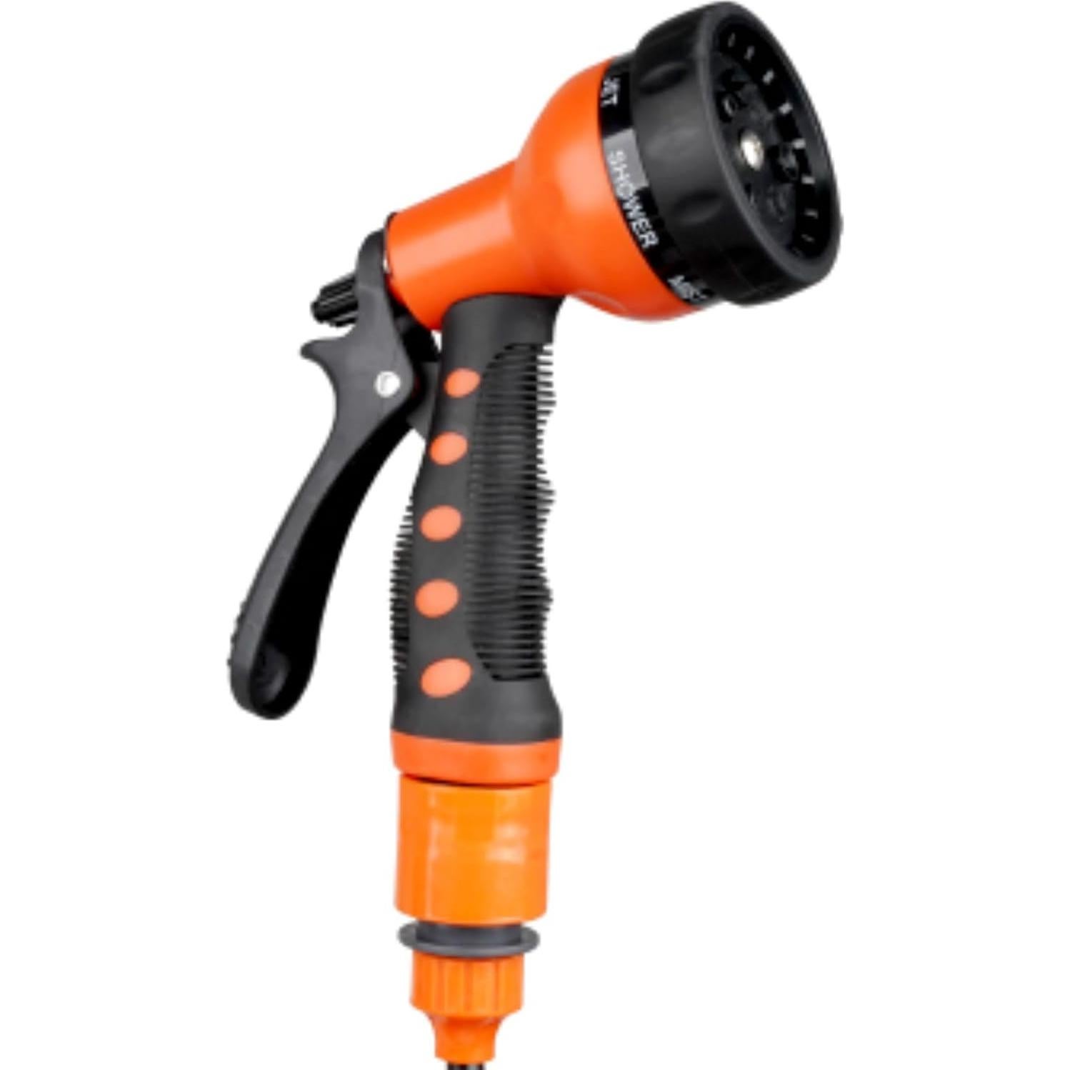 SEAFLO 2 Gallon (8L) Portable Outdoor Camping Shower- 7 Spray Modes! High Pressure Handheld Showerhead, Thermal Insulation Bag for Beach Hiking Dog Car Garden Wash CE & ROHS Certified, 4-Year Warranty