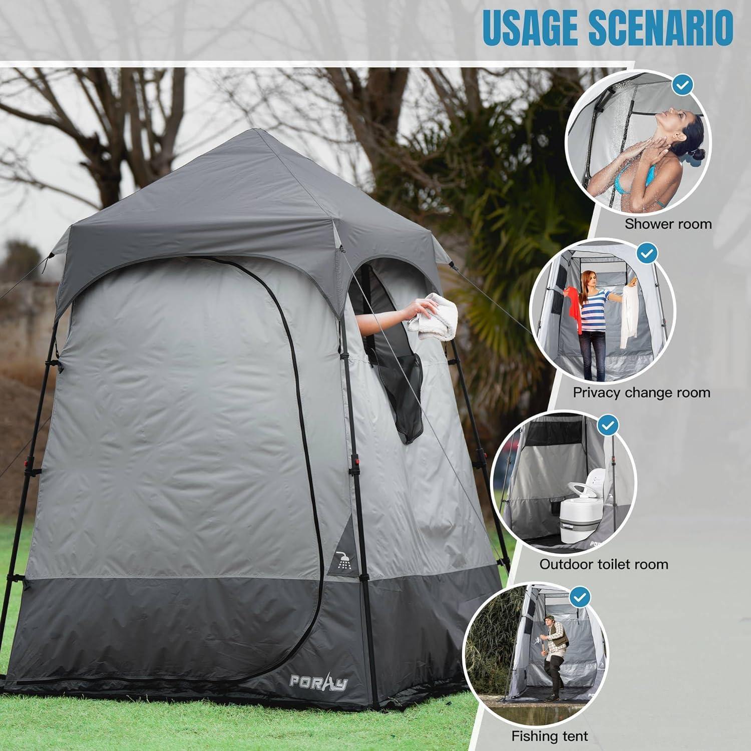 Tienda de Ducha Camping Deluxe porayhut SIG SHW 1 Persona