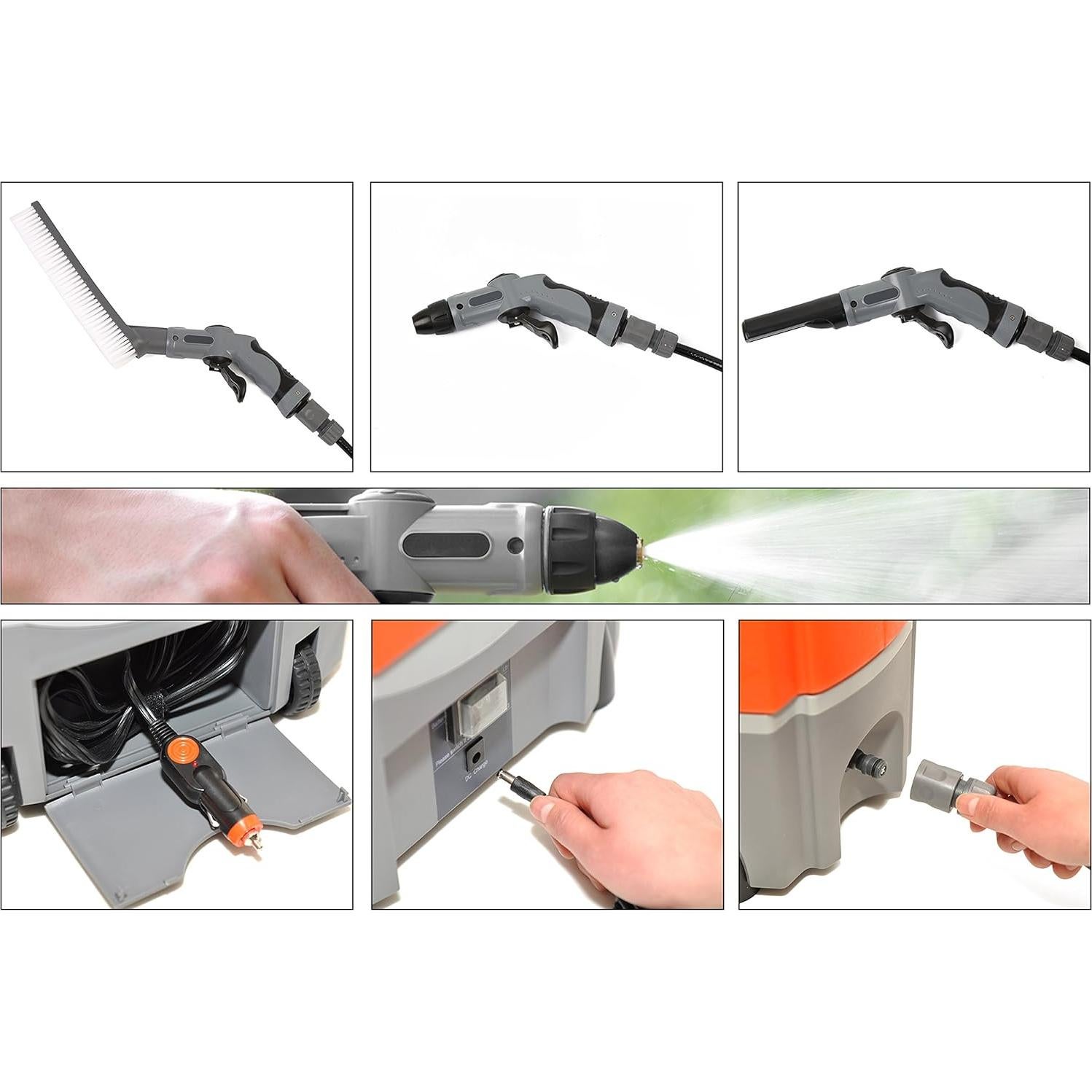 Lavadora Portátil Ivation IVA-SWASHER 17L Batería 12V