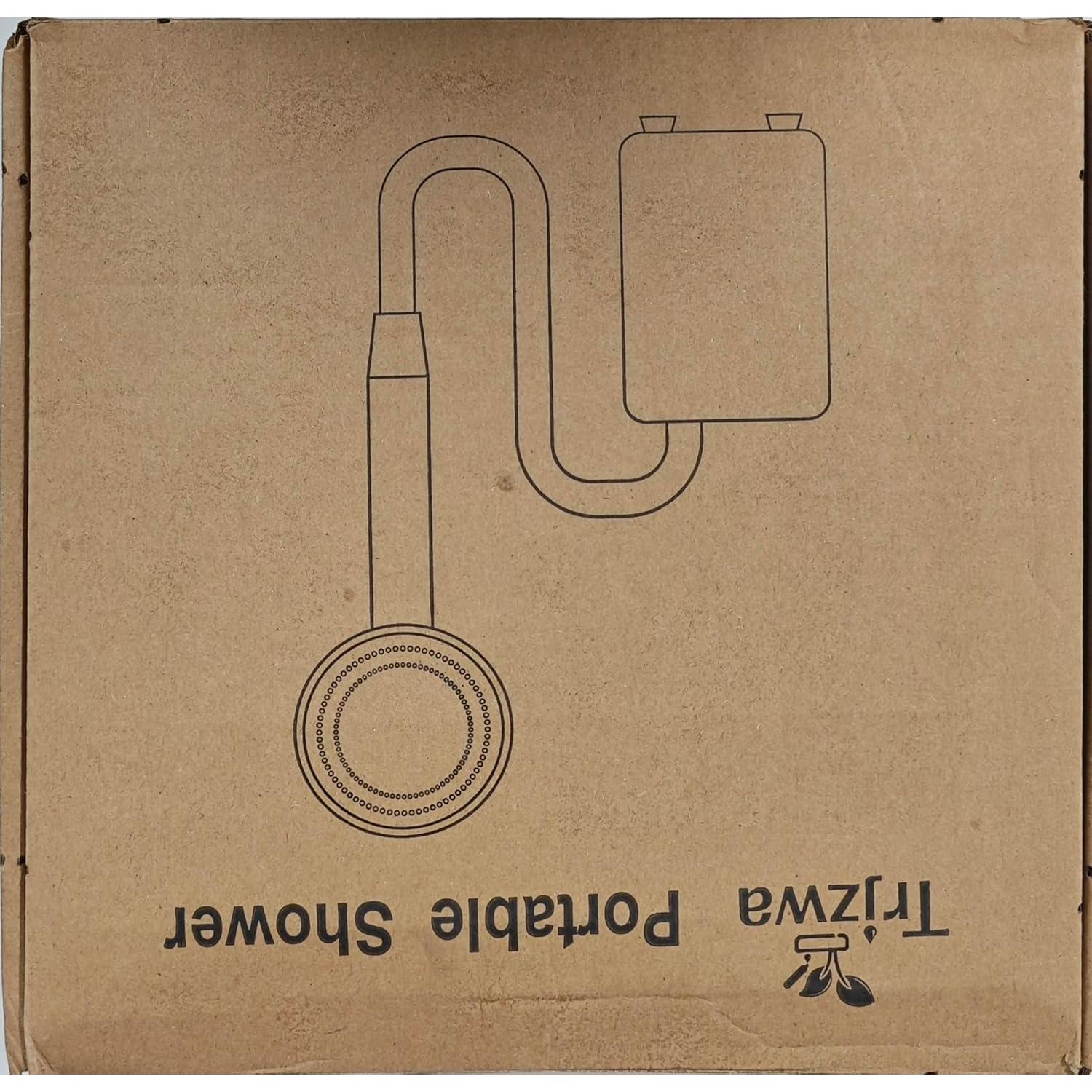 Ducha Portátil TRJZWA 2600mAh para Camping y Jardín