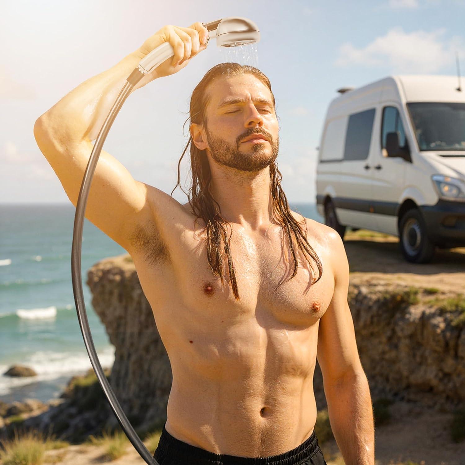 Ducha Portátil Eléctrica Reneshew con Calentador 1500W