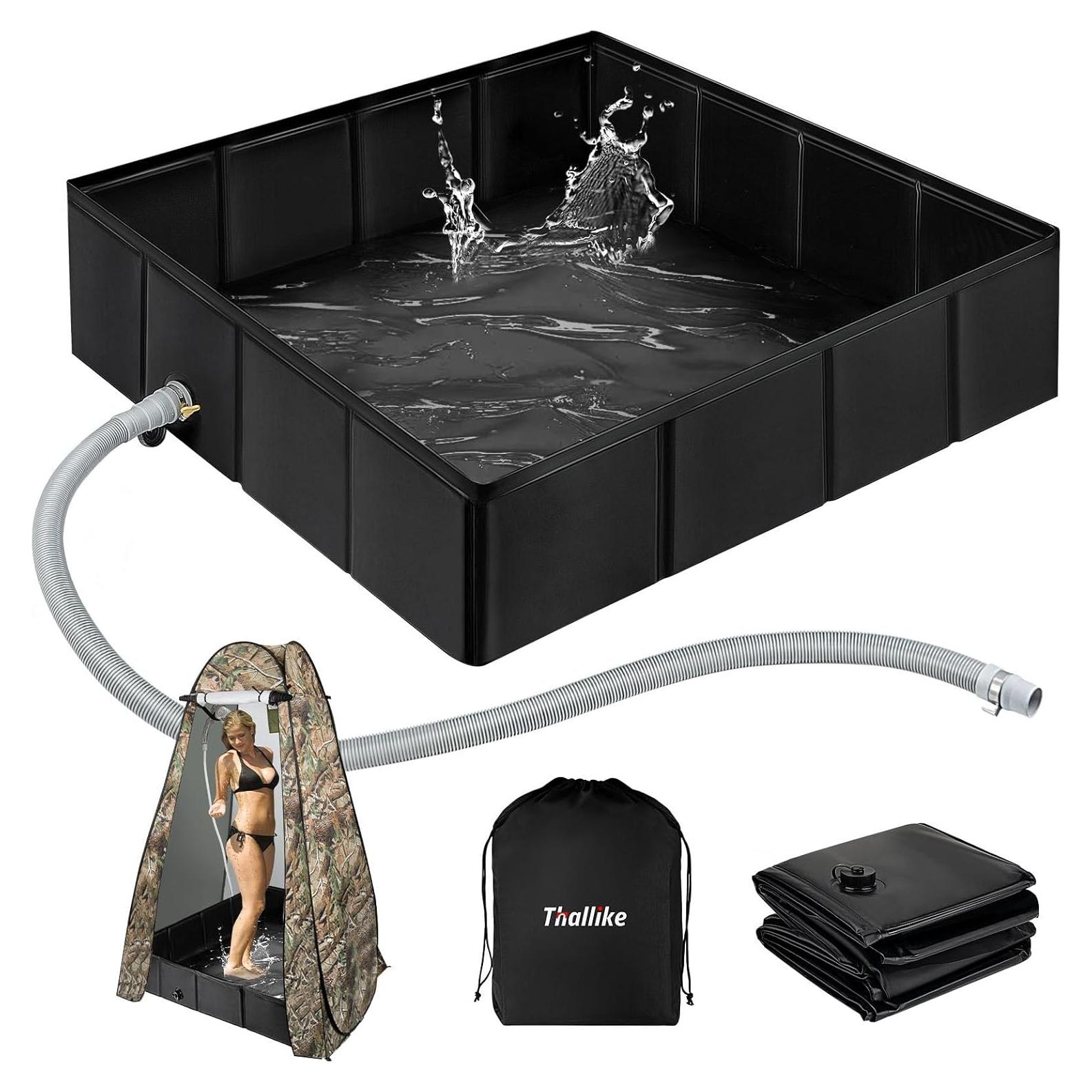 Base de Ducha Portátil Thallike P08-LUY-LINYUDIZUO 104 cm