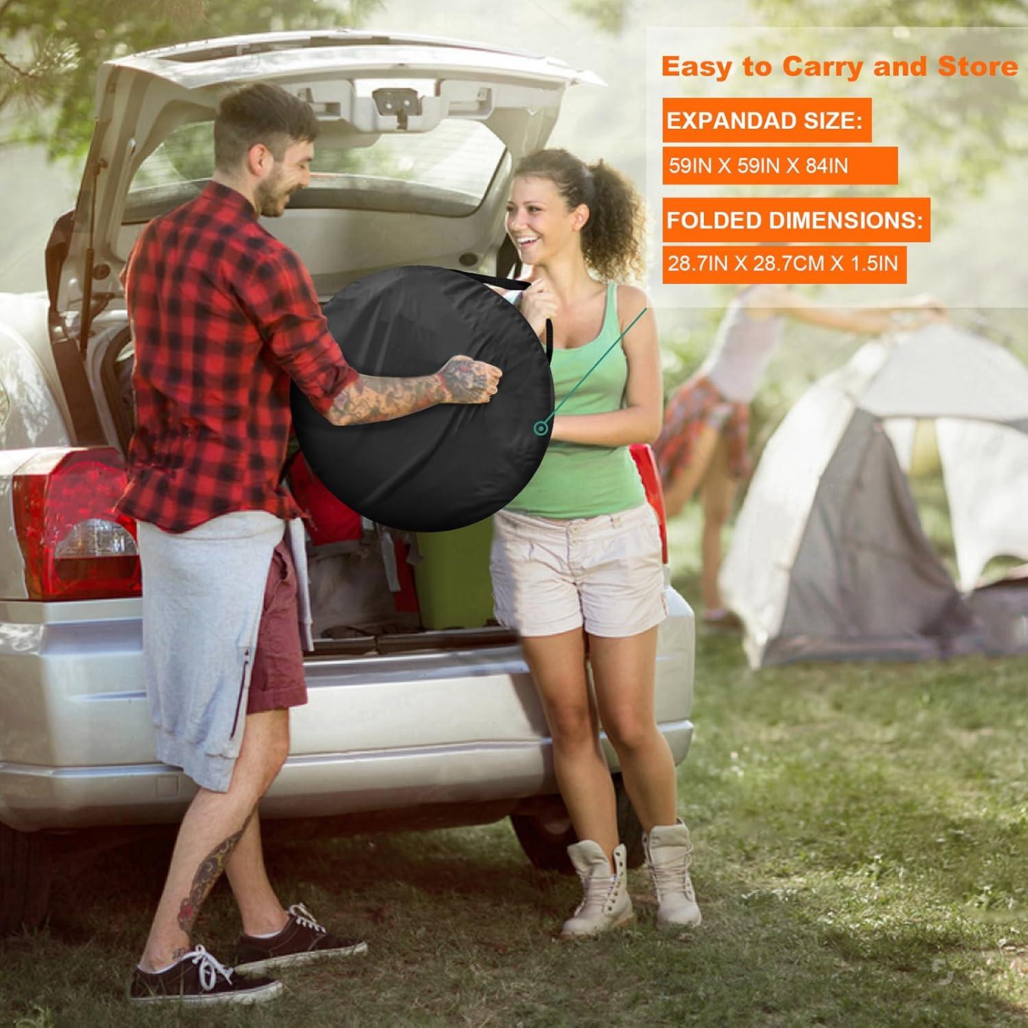 Tienda de Privacidad Anngrowy XL 2.13M Impermeable Camping