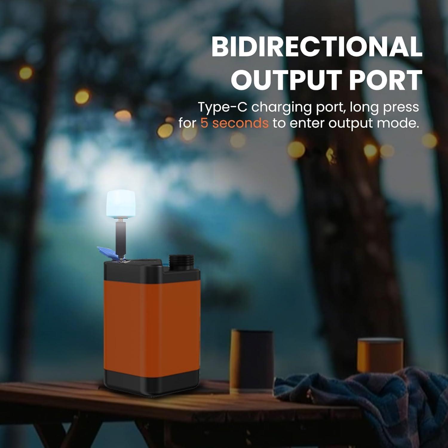 Ducha Portátil TEMPTIPS con Pantalla LED y Batería 5000mAh