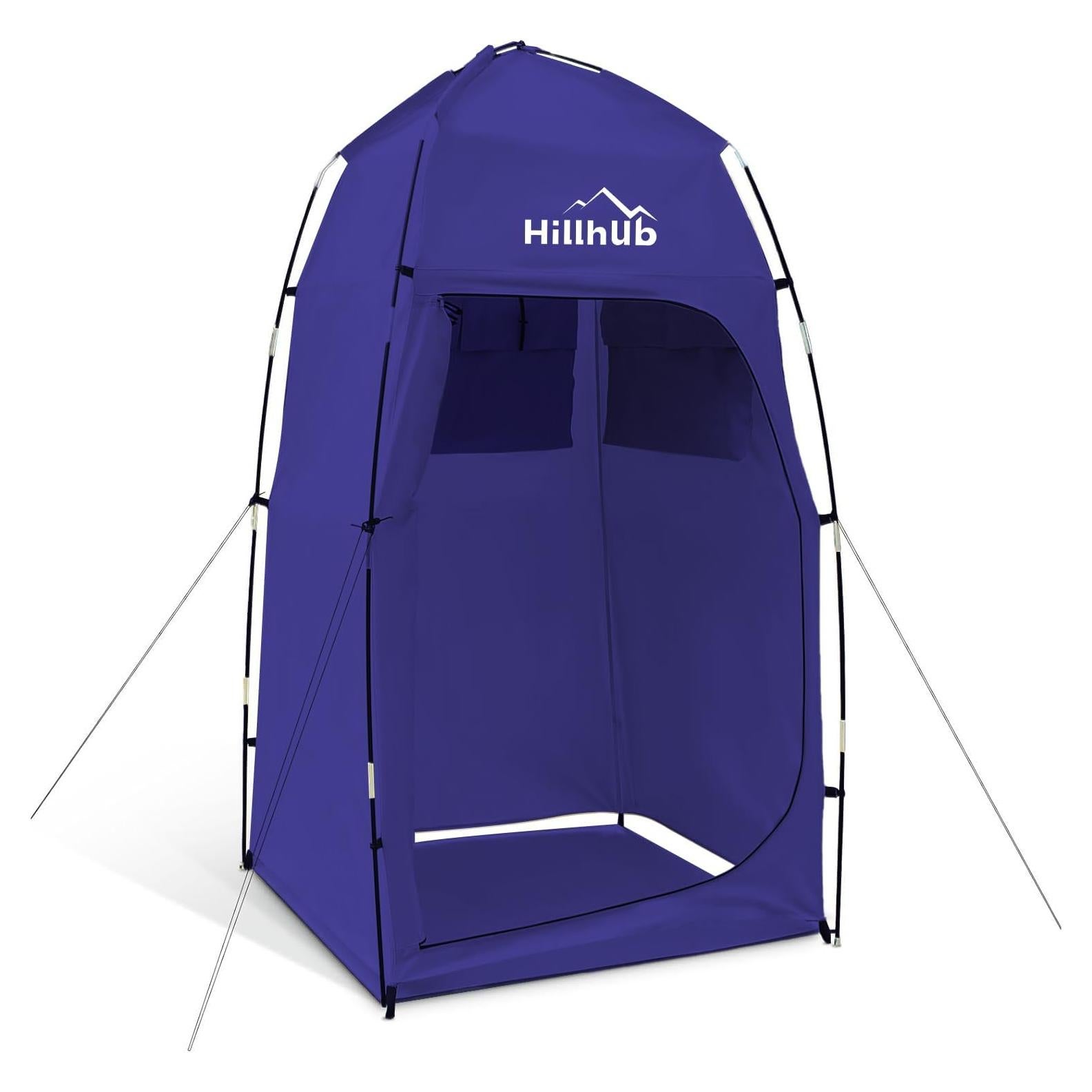 Tienda de Ducha Portátil Hillhub 2.1m Impermeable para Camping