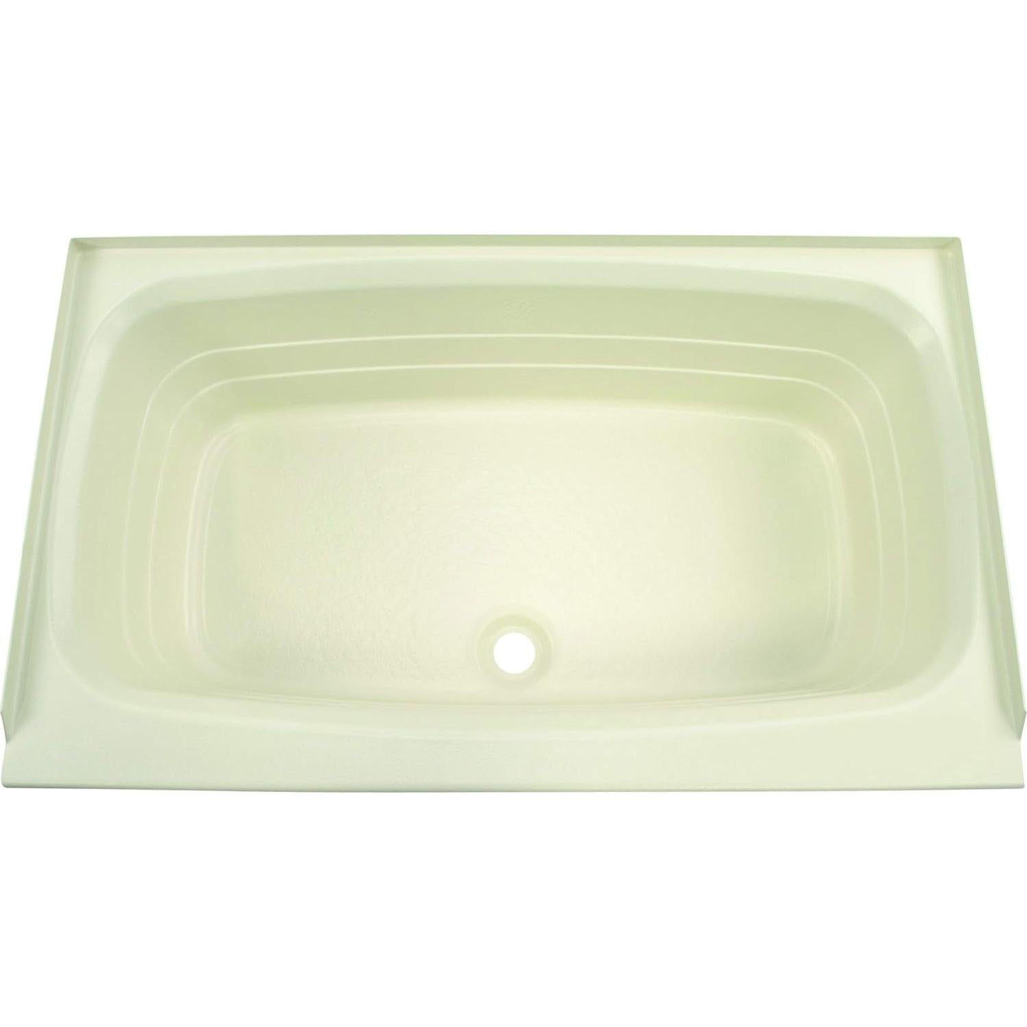 Bañera Lippert 209385 Parchment 60 x 101 cm Drenaje Central