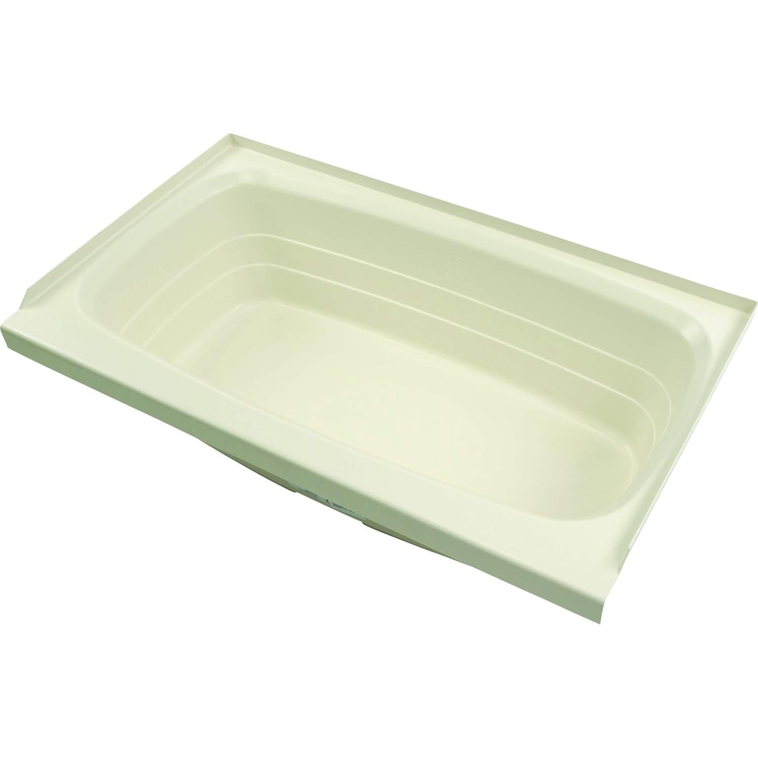 Bañera Lippert 209385 Parchment 60 x 101 cm Drenaje Central