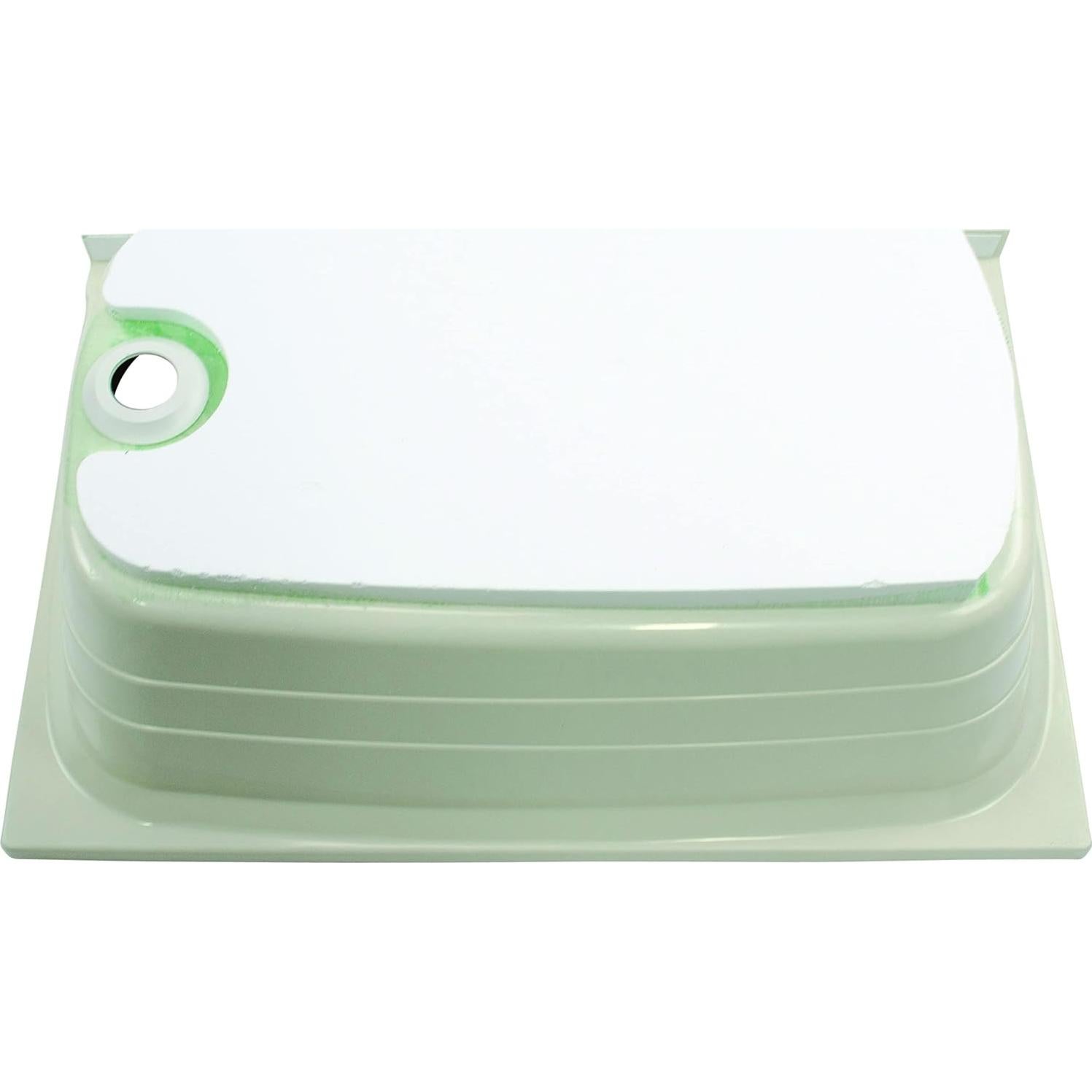 Bañera Lippert 24x36 Parchment Acrílico ABS Drenaje Izquierdo