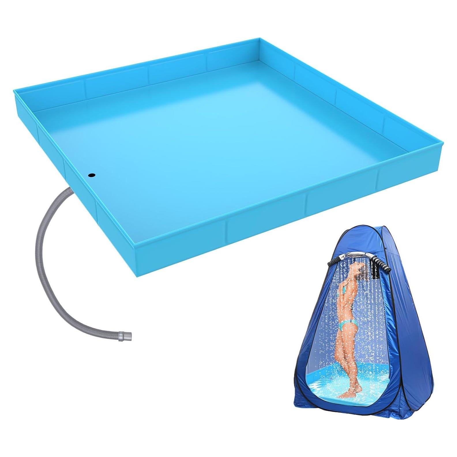 Base de Ducha Portátil ANTEQI HW-006 PVC 101.6x101.6cm