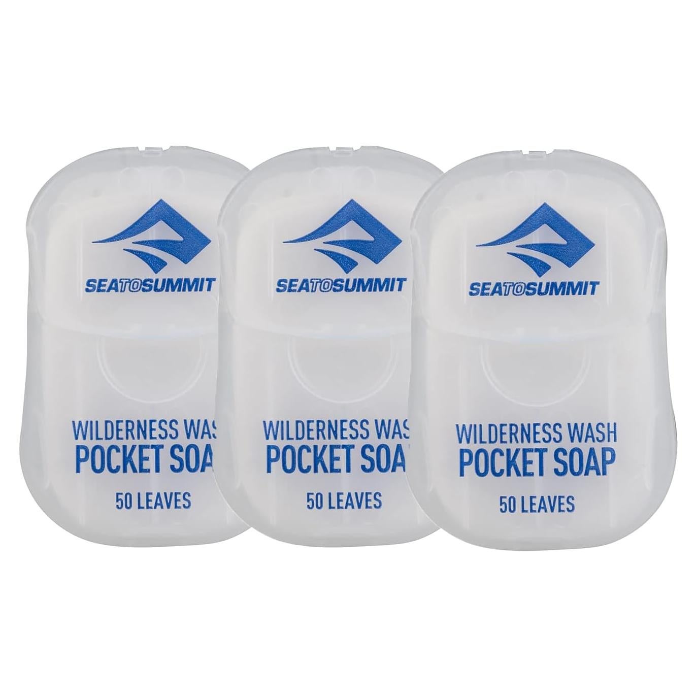 Jabón de Papel Sea to Summit Wilderness Wash 3-Pack 150 Hojas