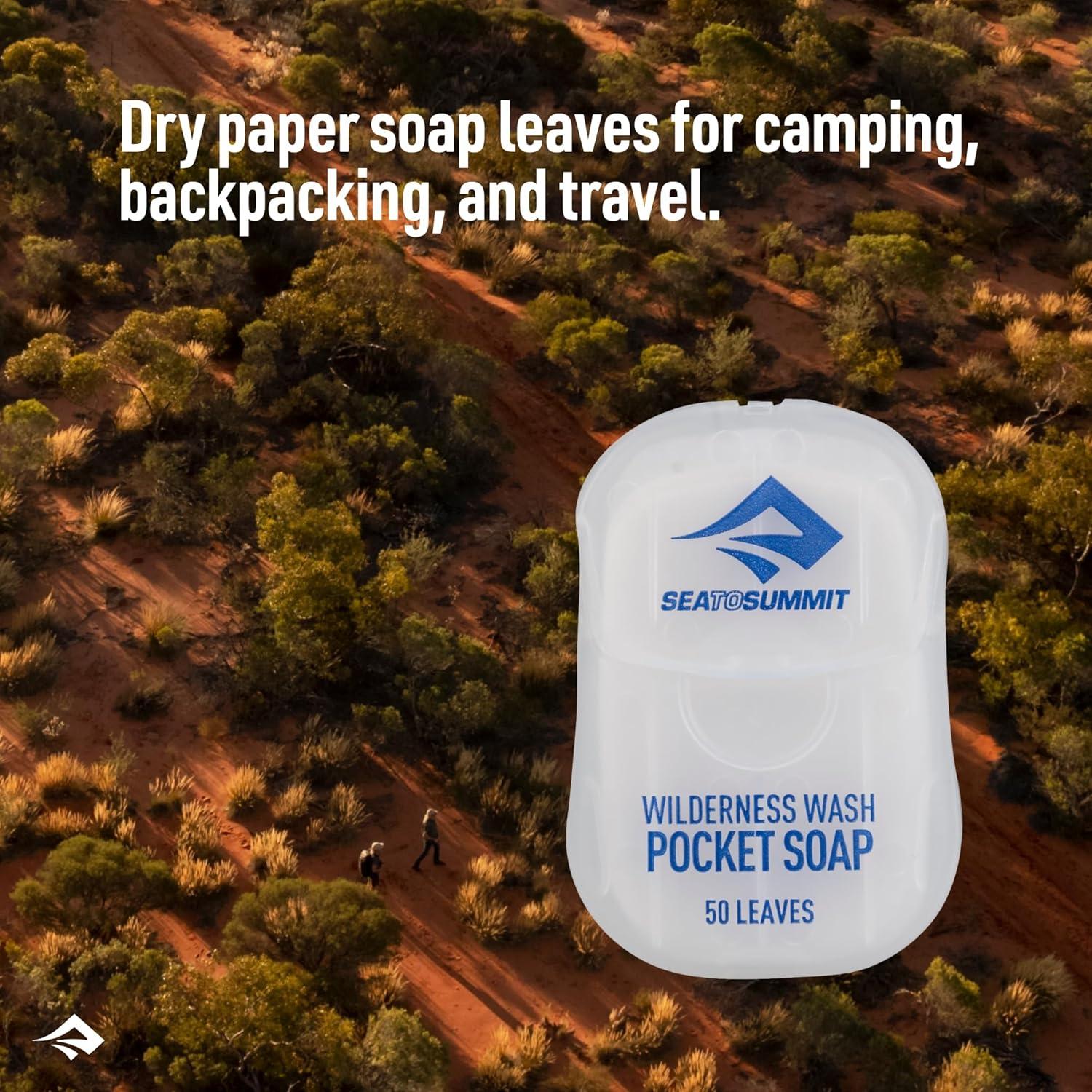 Jabón de Papel Sea to Summit Wilderness Wash 3-Pack 150 Hojas