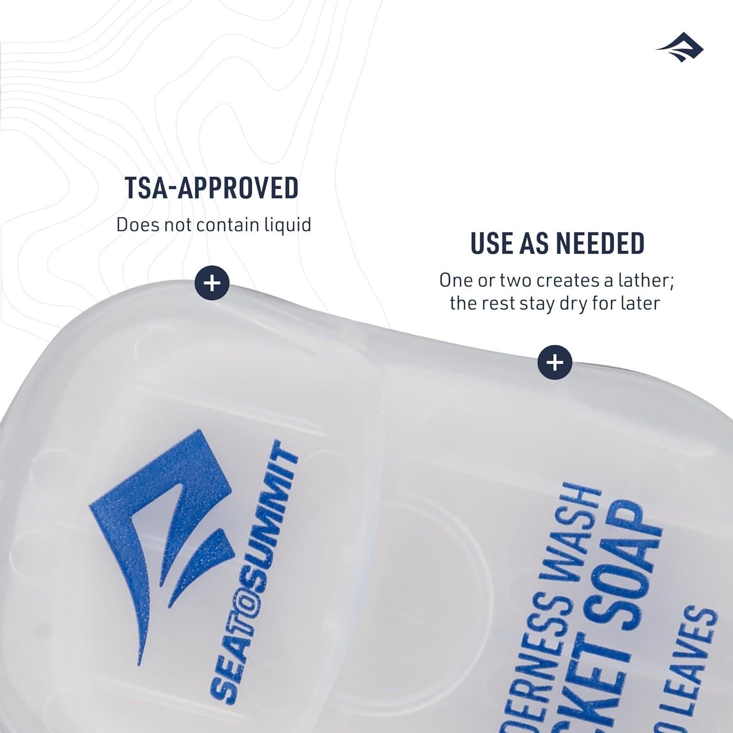 Jabón de Papel Sea to Summit Wilderness Wash 3-Pack 150 Hojas