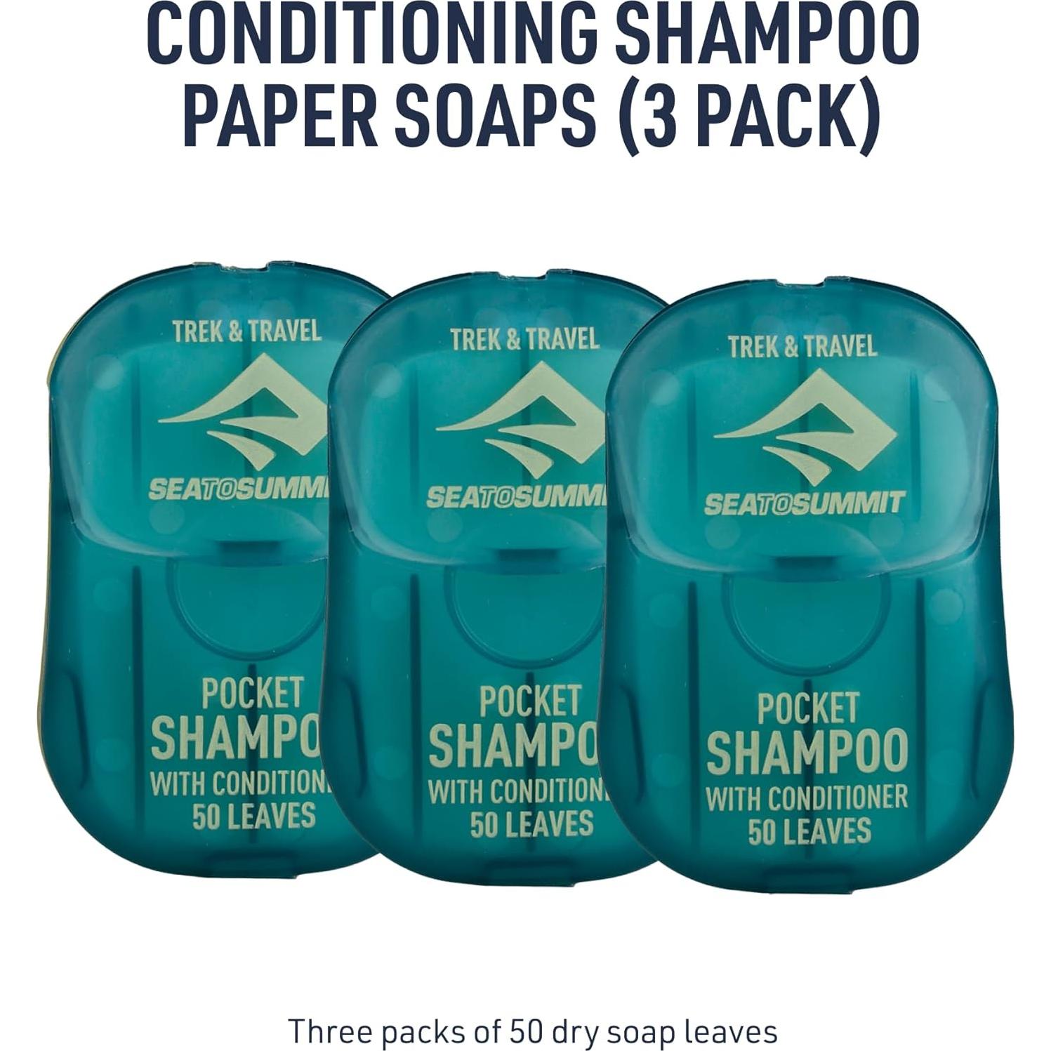 Champú Acondicionador Compacto Sea to Summit - Paquete de 3