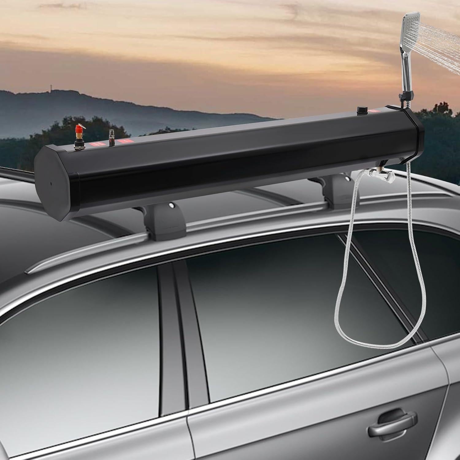 Ducha Portátil Tapischion 30L para Camping Montada en Techo