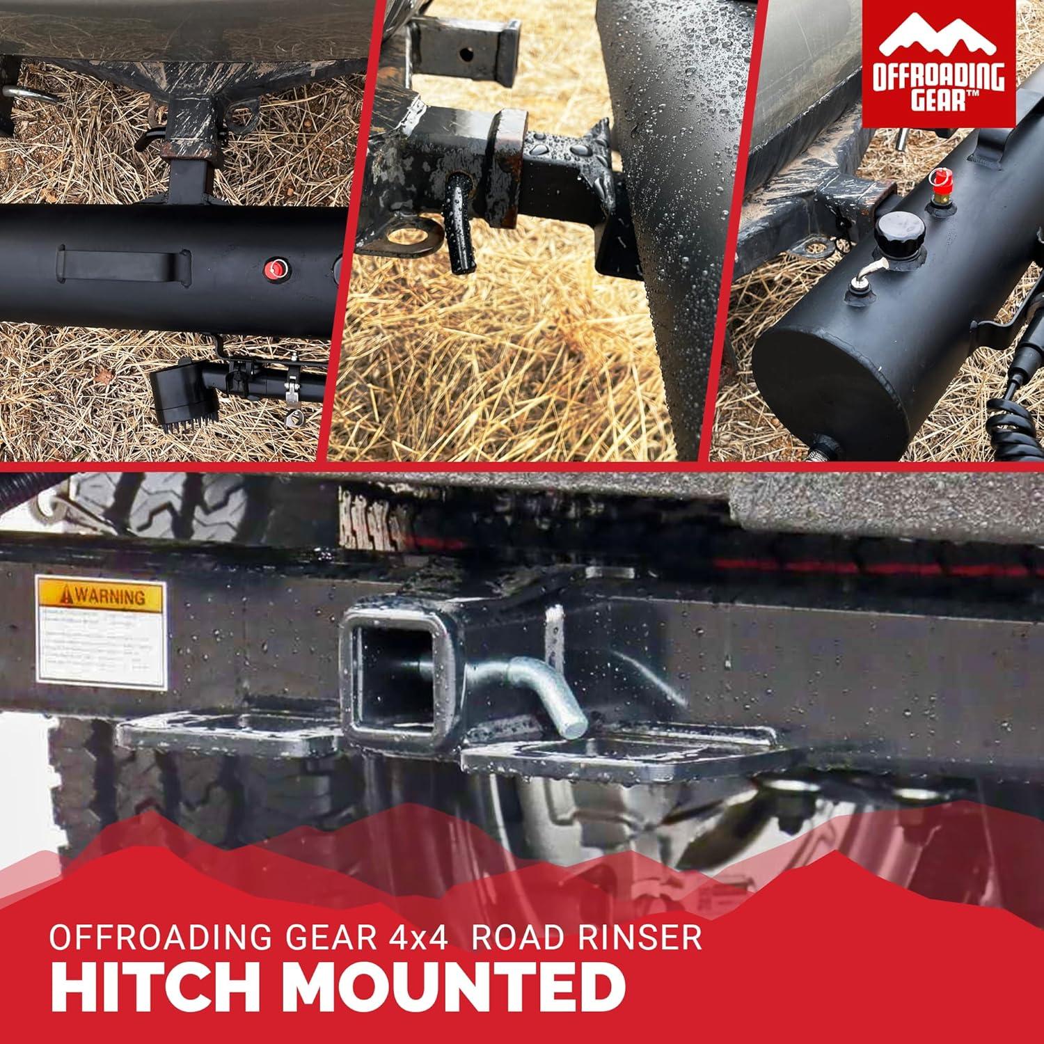 Tanque de Agua Presurizado 14L Rinser de Carretera Equipo Offroading