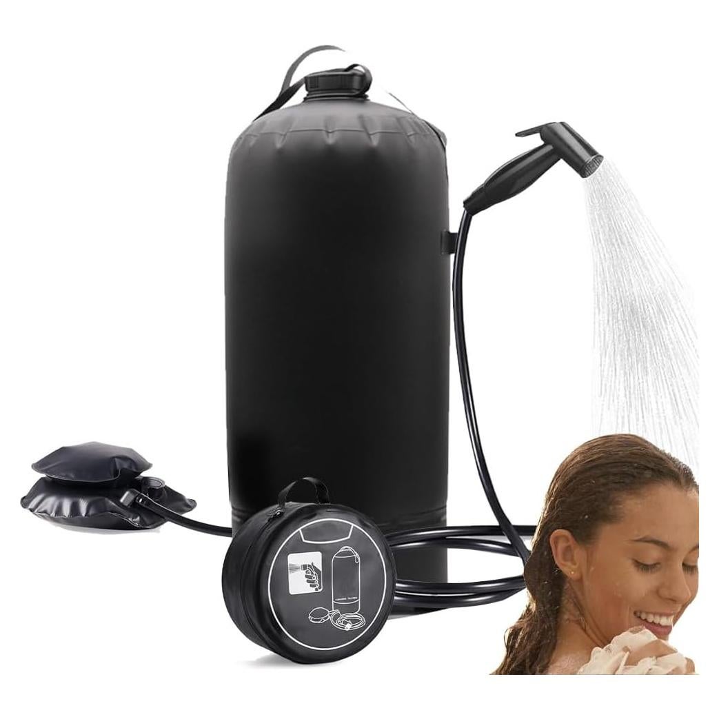 Ducha Portátil GEMGO GKPSC-01 11L con Bomba de Pie