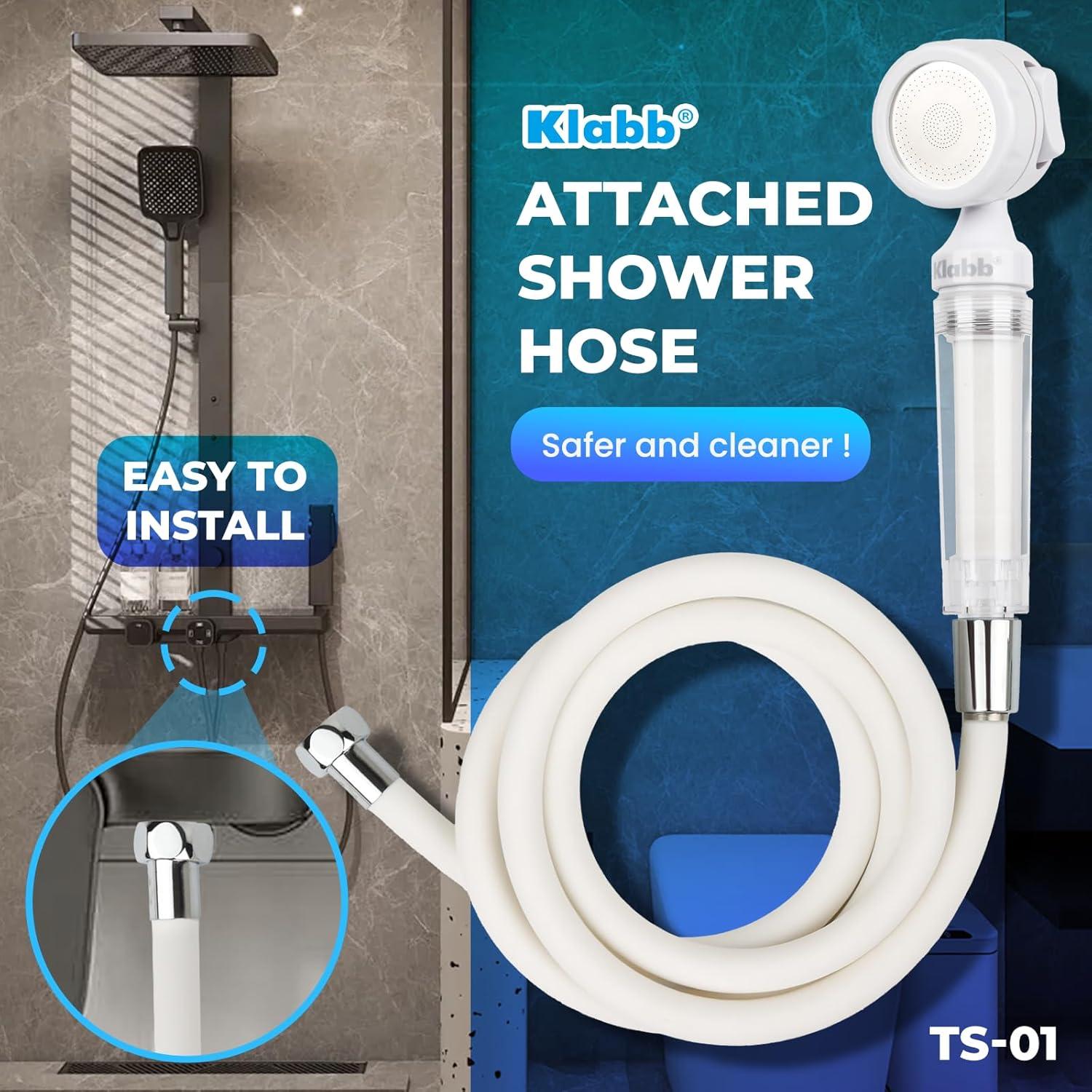 Kit de Ducha Portátil Klabb TS-01 con Filtros Reemplazables