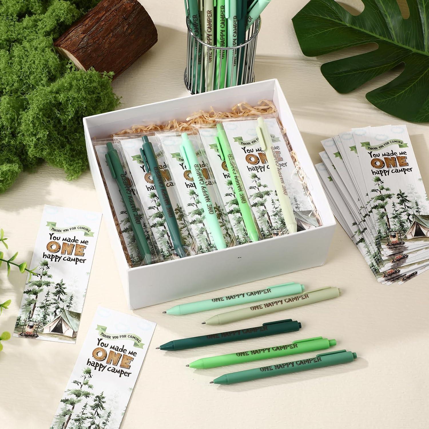 Set de Fiesta One Happy Camper 50 Bolígrafos y Tarjetas