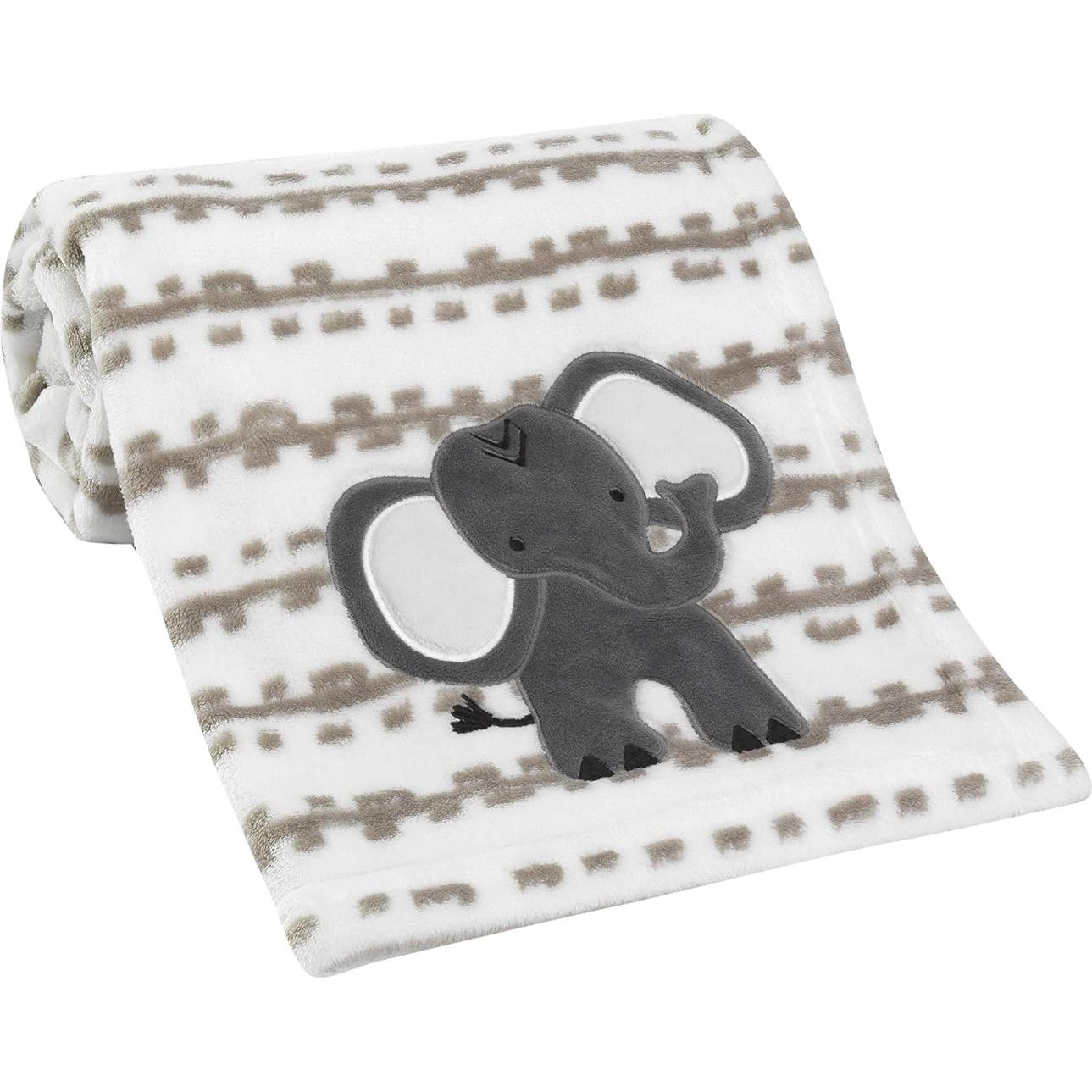 Manta de Minky Elefante Lambs & Ivy 76.2x101.6 cm Unisex