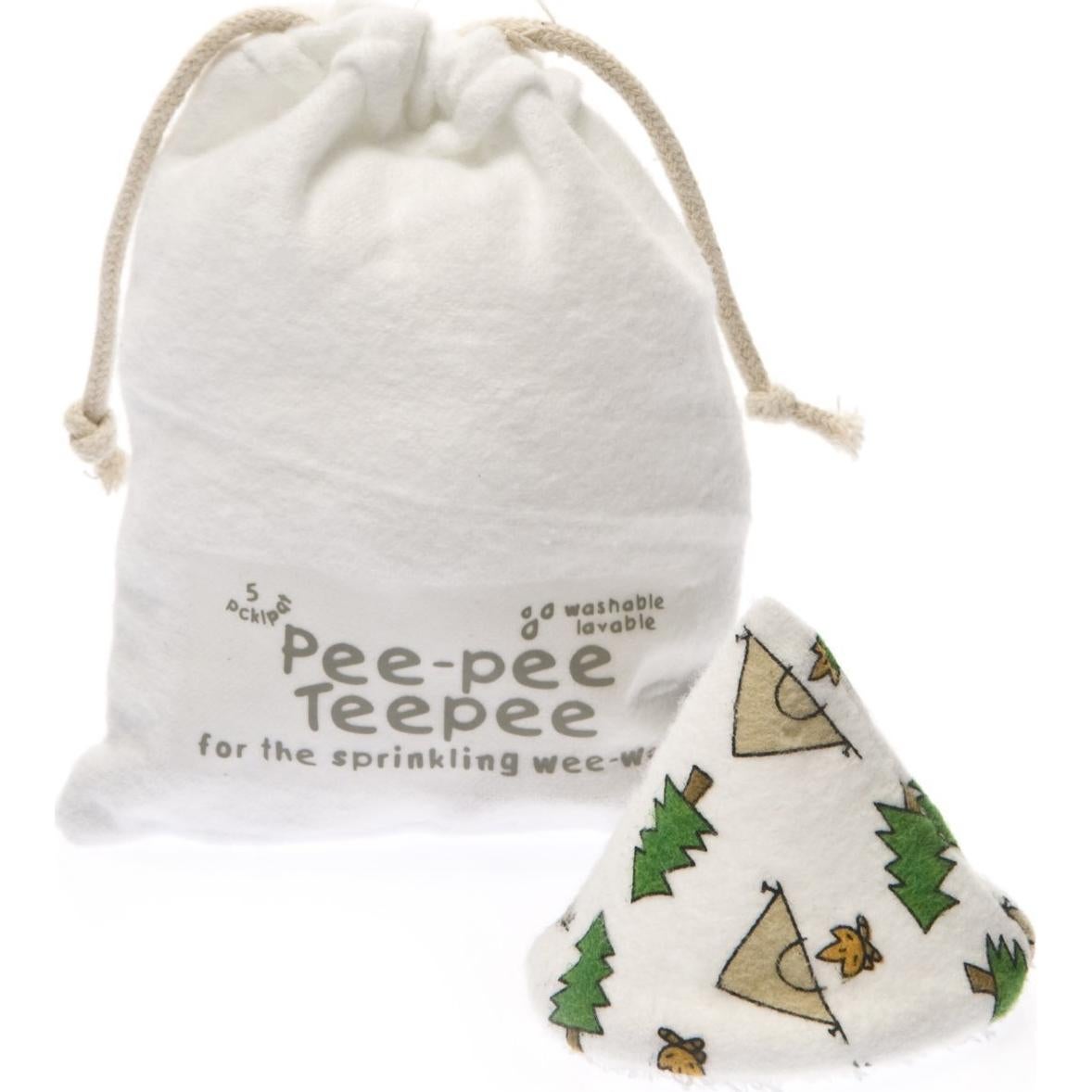 Pee Pee Teepee Beba Bean - Protectores de Orina para Bebés - 5 Unidades