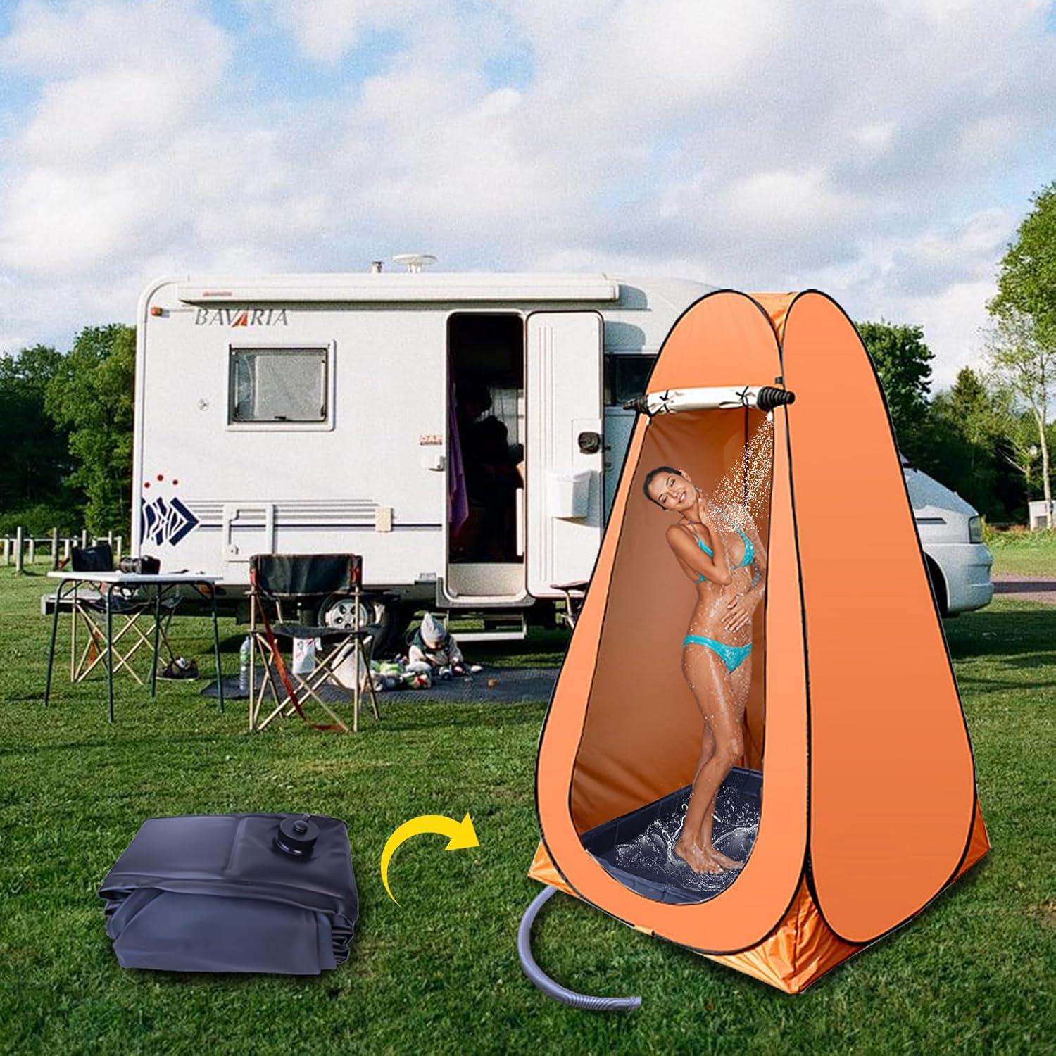 Base de Ducha Portátil CCZedo SO - Plegable con Drenaje y Bolsa