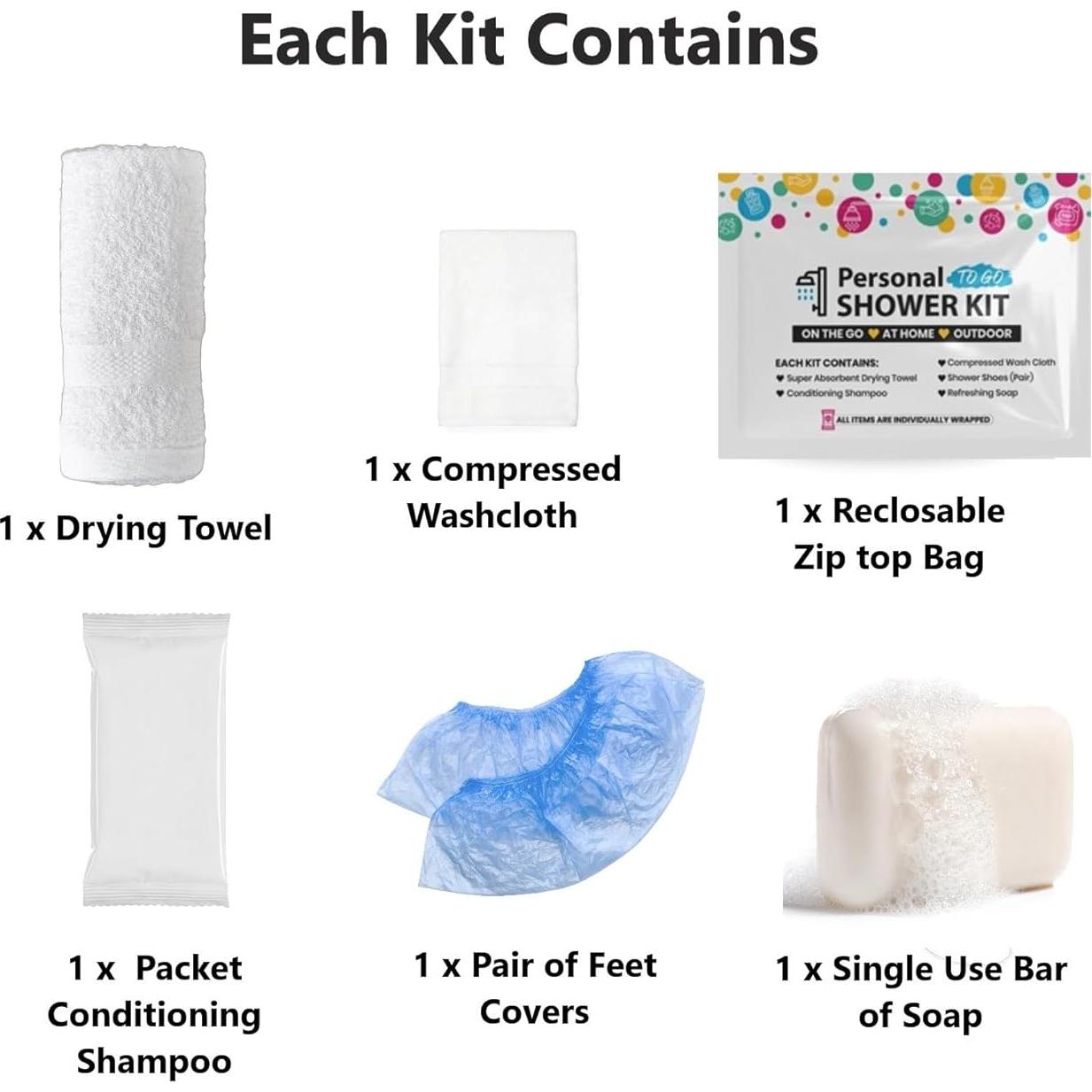 Kit de Ducha Personal Compacto pH Advantage - Viajes y Camping