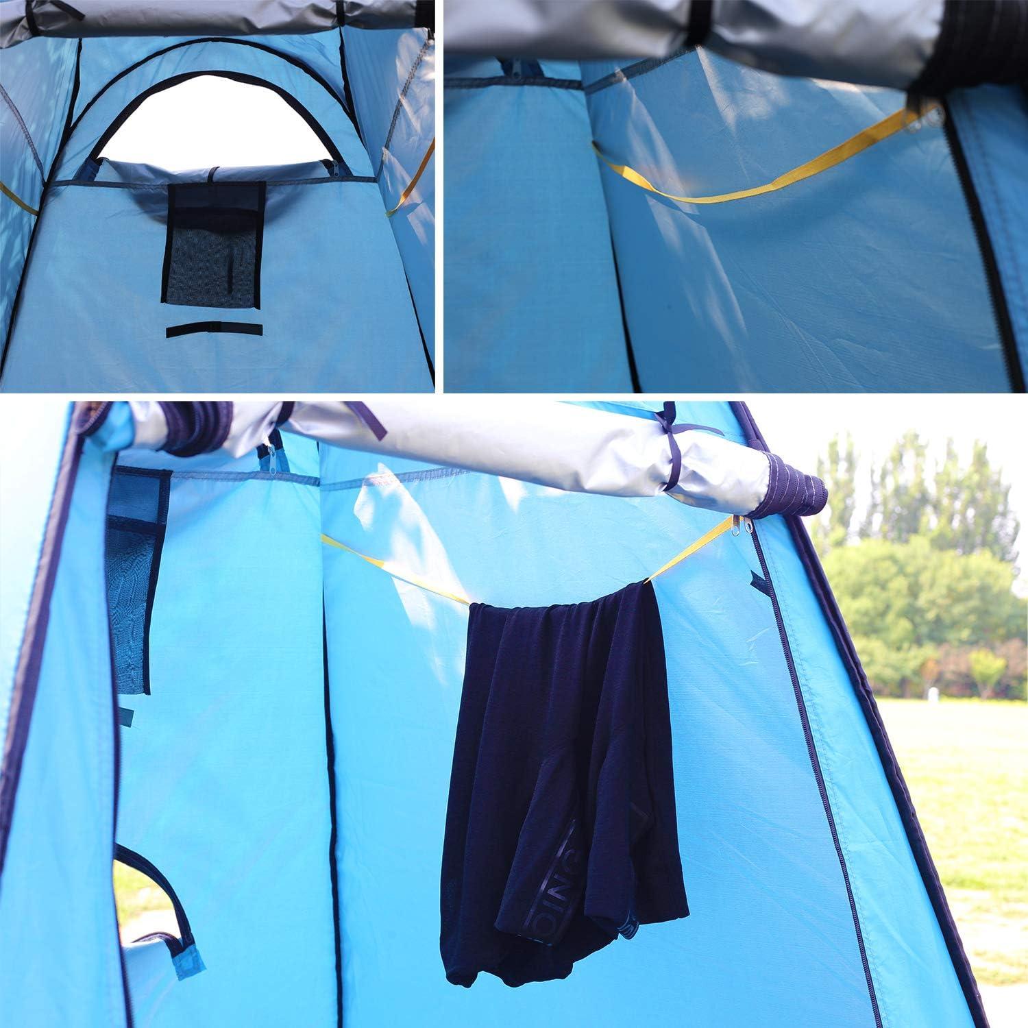 Carpa de Privacidad Pop Up WOWCASE 1.5x1.5x1.9m Verde