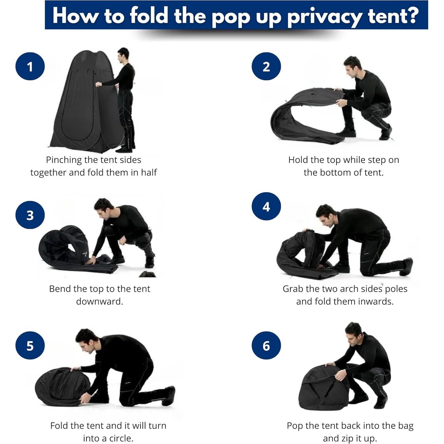 Inodoro Portátil BlackTerra BTOPTSAB2025 para Camping 1.89m