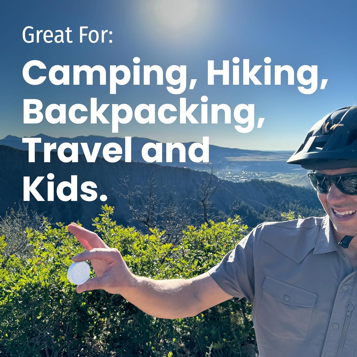 Toallitas PACT Comprimidas para Camping - 25 Unidades 30x30 cm