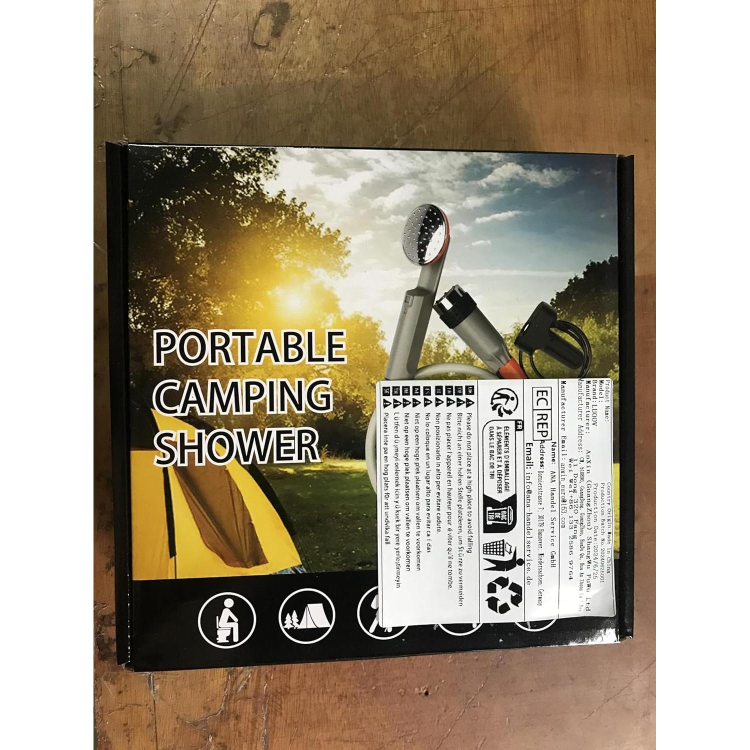 Bidet portátil eléctrico LUOOV con rociador ajustable 1L