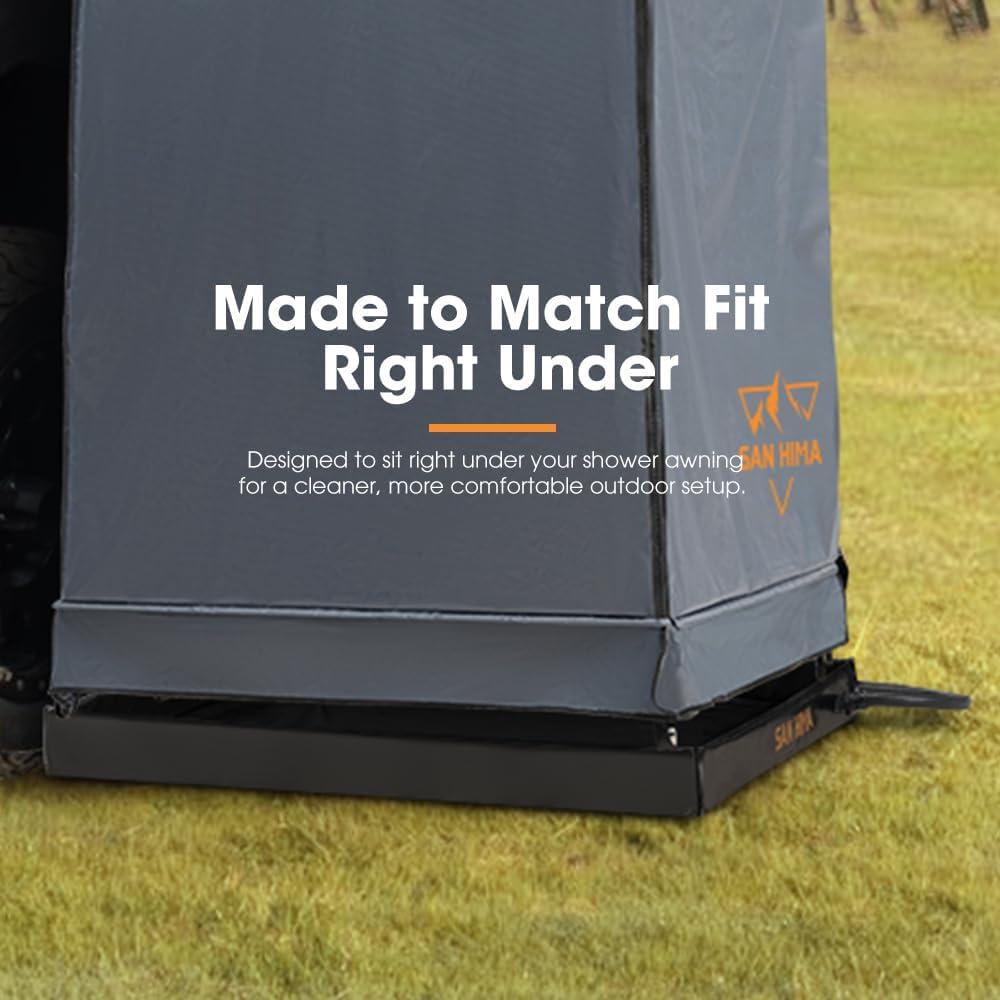 Base de Ducha Portátil San Hima 104x104cm con Drenaje