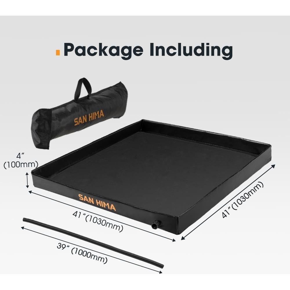 Base de Ducha Portátil San Hima 104x104cm con Drenaje